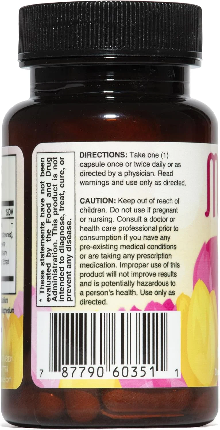 مکمل پشتیبانی طبیعی دوران یائسگی - غیر تراریخته، گیاهی، بدون گلوتن