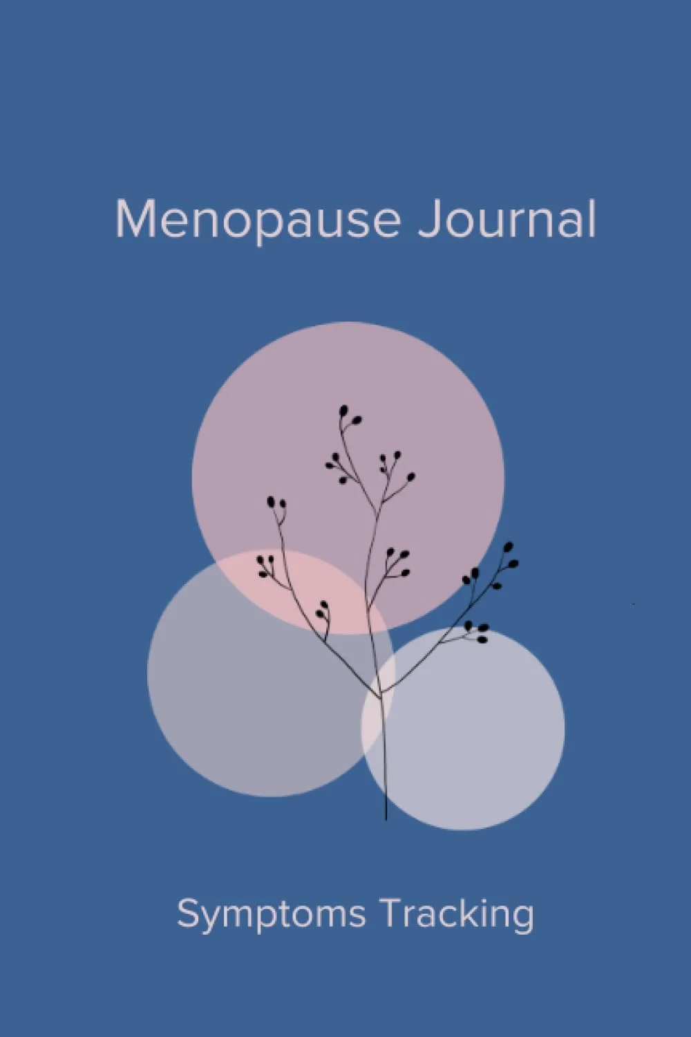 دفترچه یادداشت دوران یائسگی - ثبت علائم: طرح گلدار و الهام گرفته از طبیعت با جلد آبی - به راحتی تغییرات و نشانه های رایج دوران یائسگی را با 99 ... 9 اینچ (تقریباً A5) ثبت کنید - هدیه ای برای زنان، مادر، خواهر