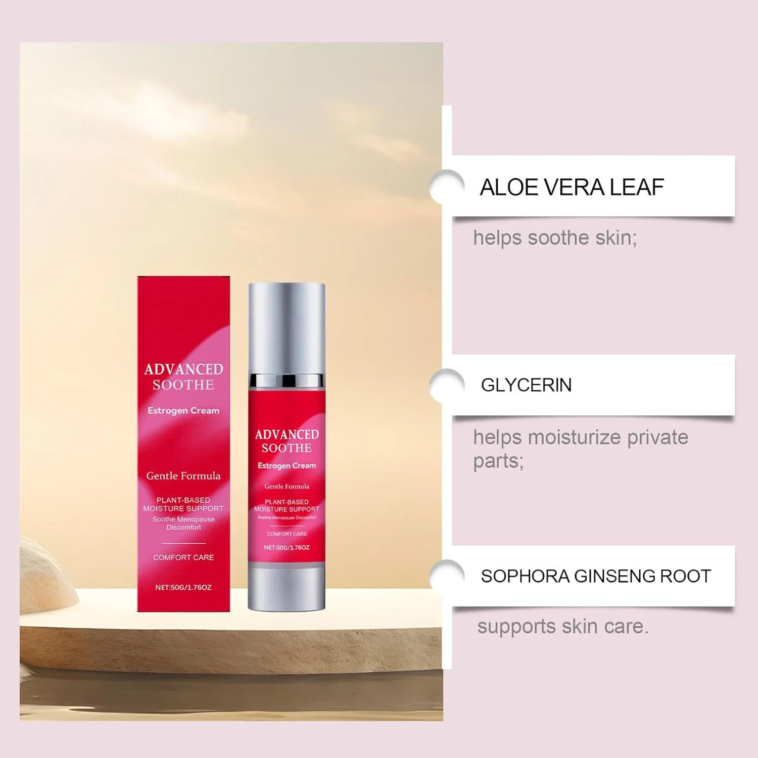 لوسیون آبرسان پوست خصوصی - لوسیون مغذی مراقبت از پوست خصوصی 50 گرمی، برای همسران، دوستداران زیبایی، مادران، مناسب برای شب، صبح، بعد از حمام، مسافرت و منزل