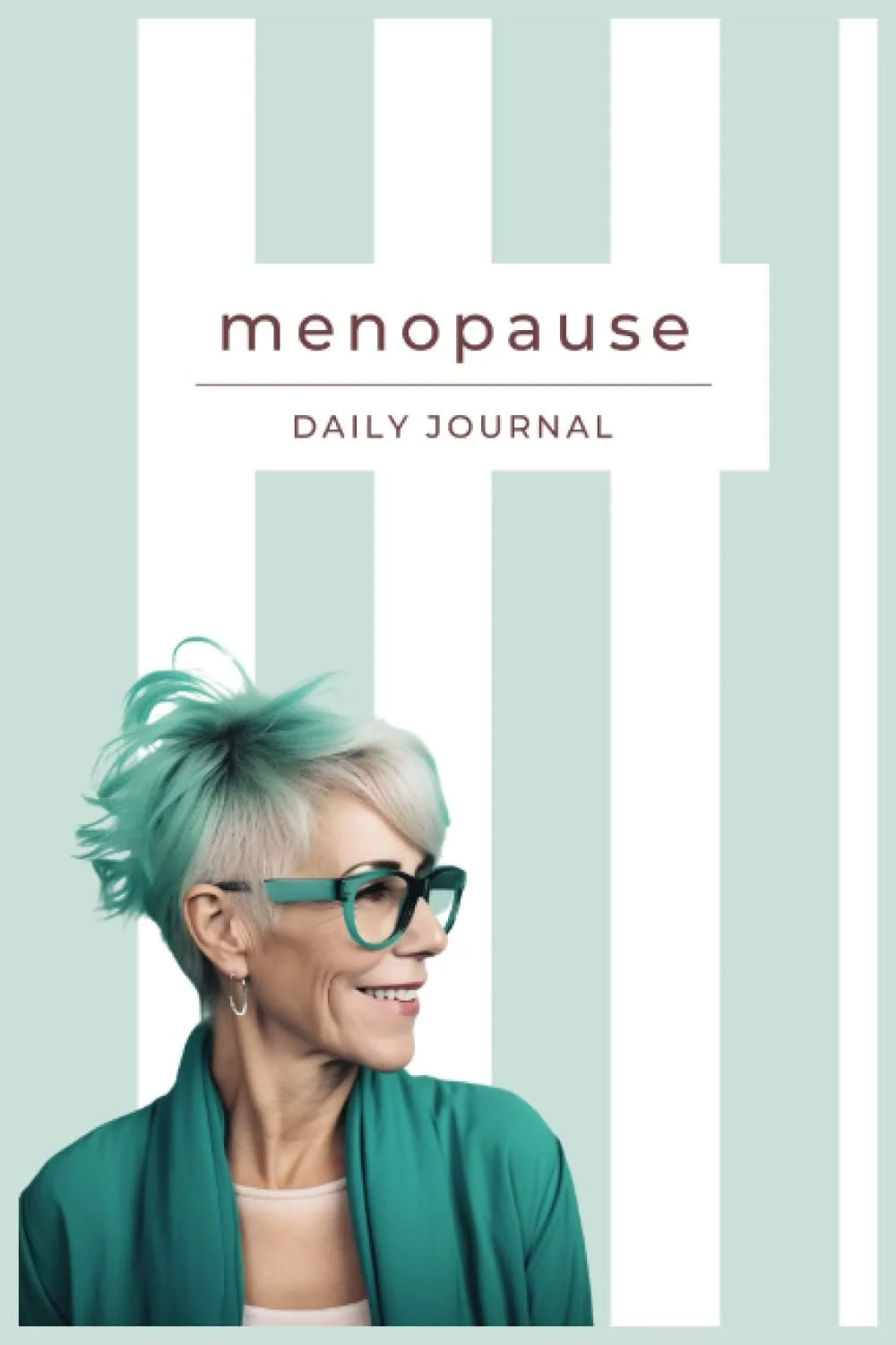 دفترچه یادداشت دوران یائسگی برای بانوان: این دفتر برای شما ساخته شده تا آرامش پیدا کنید و روزانه خودتان را ابراز کنید: با ردیاب هفتگی برای کمک به شما (شماره 1)