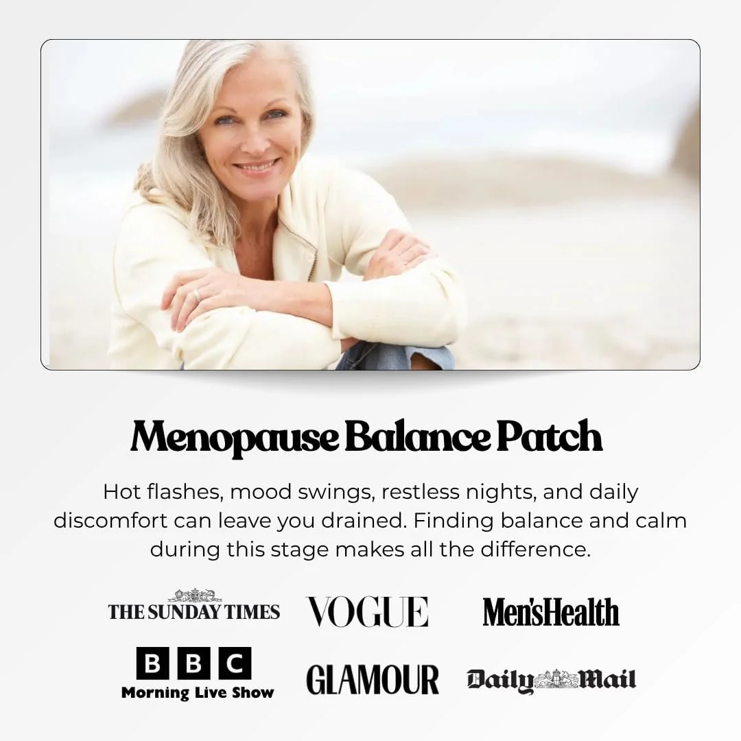 پچ پشتیبانی دوران یائسگی برای بانوان | گرگرفتگی، تعریق شبانه، خستگی، تغییرات خلقی، خواب | 100% طبیعی و گیاهی، بدون لاتکس (بسته 15 عددی) پچ پشتیبانی دوران یائسگی برای بانوان | گرگرفتگی، تعریق شبانه، خستگی، تغییرات خلقی، خواب | 100% طبیعی و گیاهی، بدون لاتکس (بسته 15 عددی)