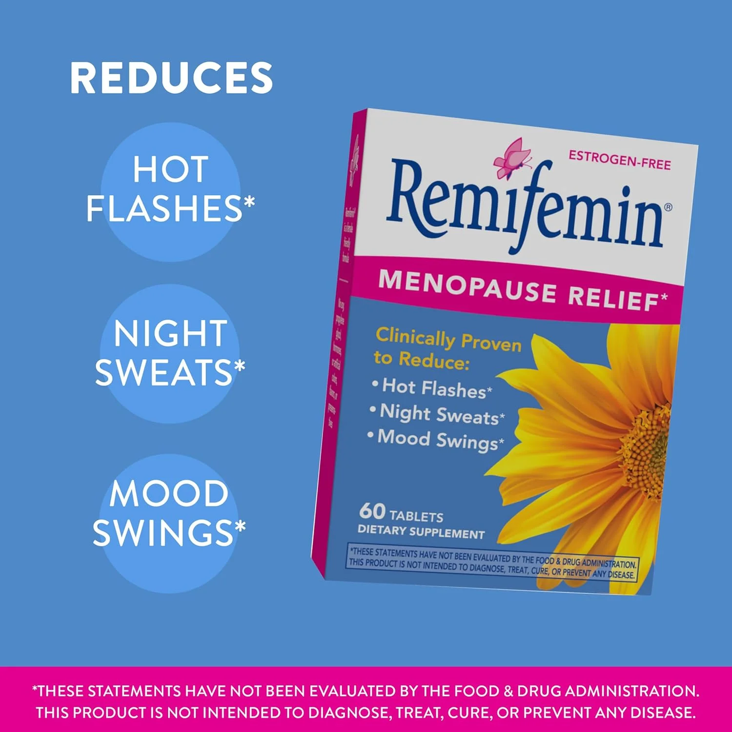 قرص رِمیفِمین برای تسکین علائم یائسگی، 60 عدد