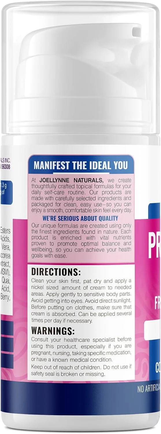 کرم پروژسترون (مشابه زیستی) برای تسکین گرگرفتگی دوران یائسگی 3000 میلی گرم - حمایت از تعادل هورمونی برای باروری و لقاح با گیاه دانگ کوای - کرم پروژسترون مشابه زیستی برای زنان - 100 میلی لیتر