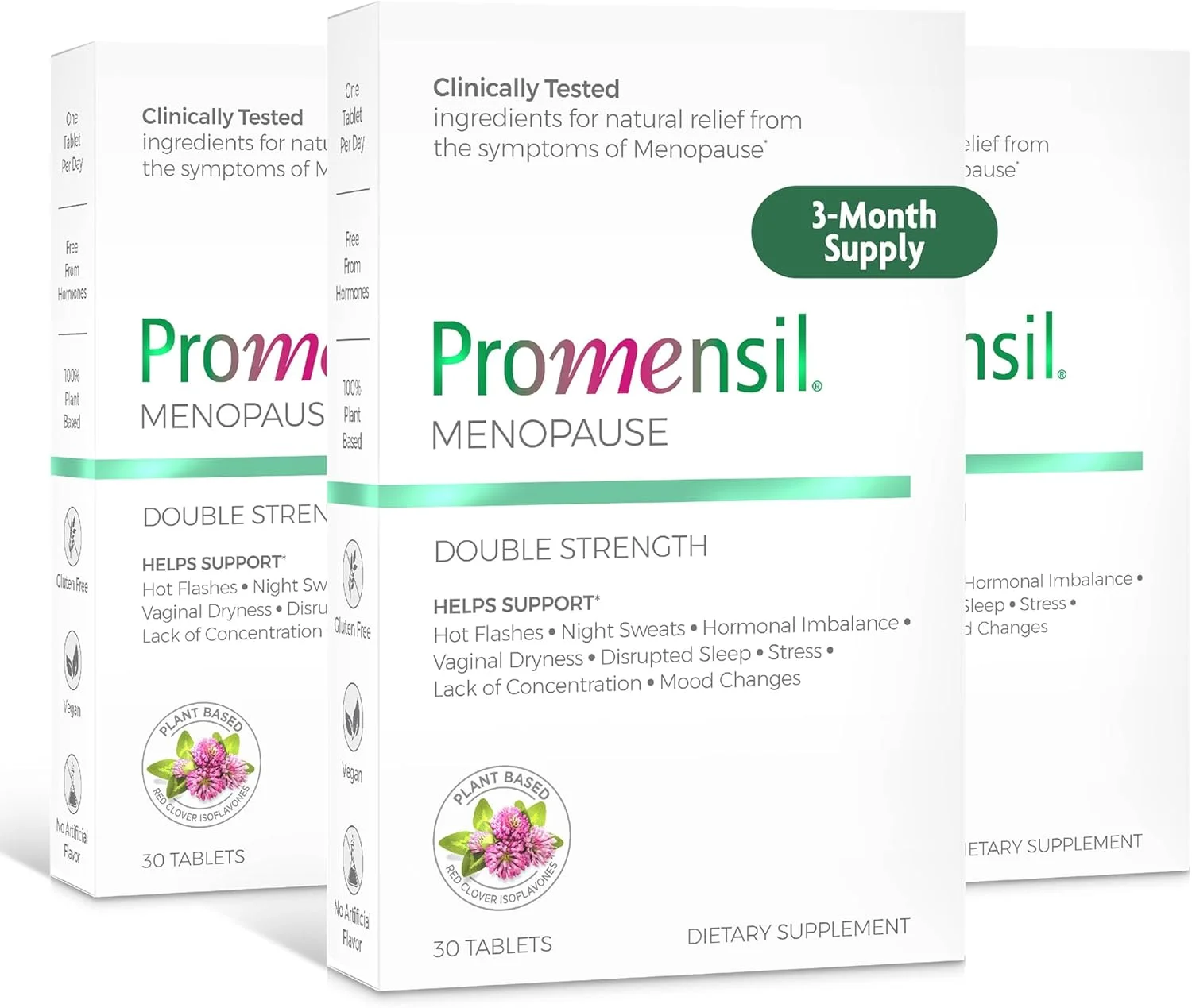 قرص های تسکین طبیعی علائم یائسگی پرومنسیل - 30 عدد (بسته 3 عددی)