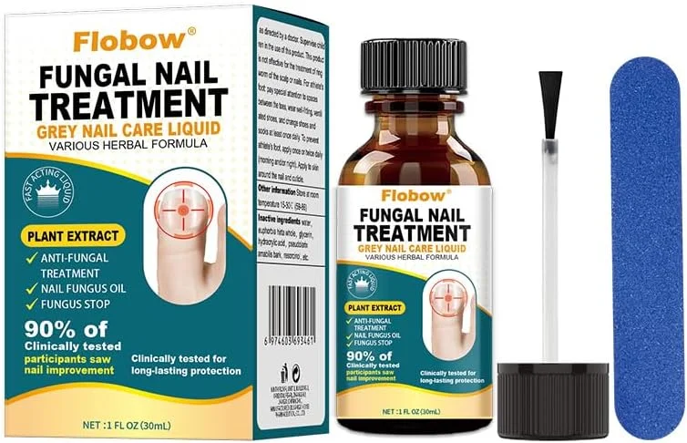 محلول قوی ترمیم ناخن (30 میلی لیتر) - محلول ناخن برای ناخن های پا، پشتیبانی از ظاهر سالم و رشد ناخن