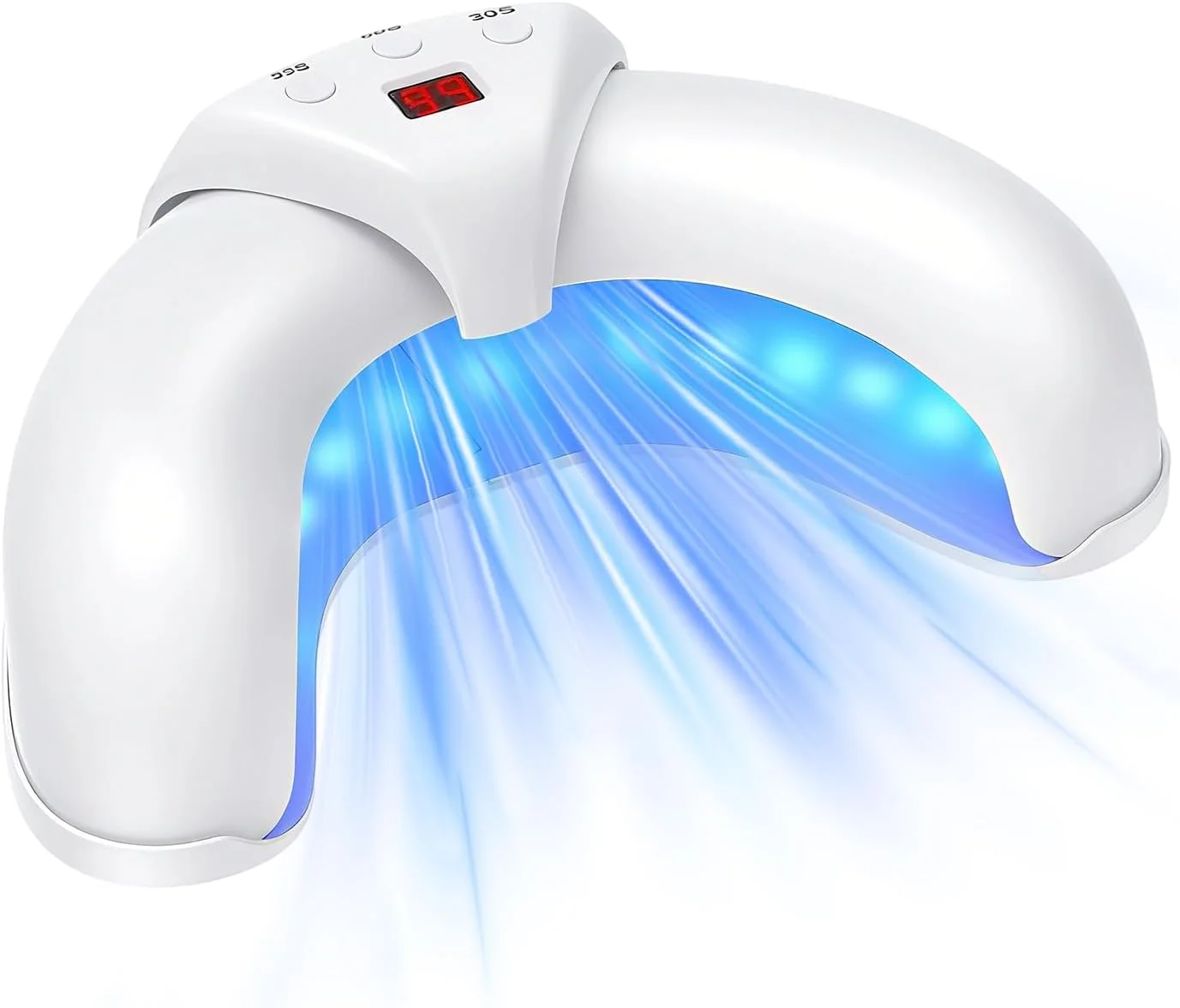 دستگاه مراقبت از ناخن با نور LED برای دست و پا، مناسب استفاده خانگی، پشتیبانی از ظاهر سالم ناخن