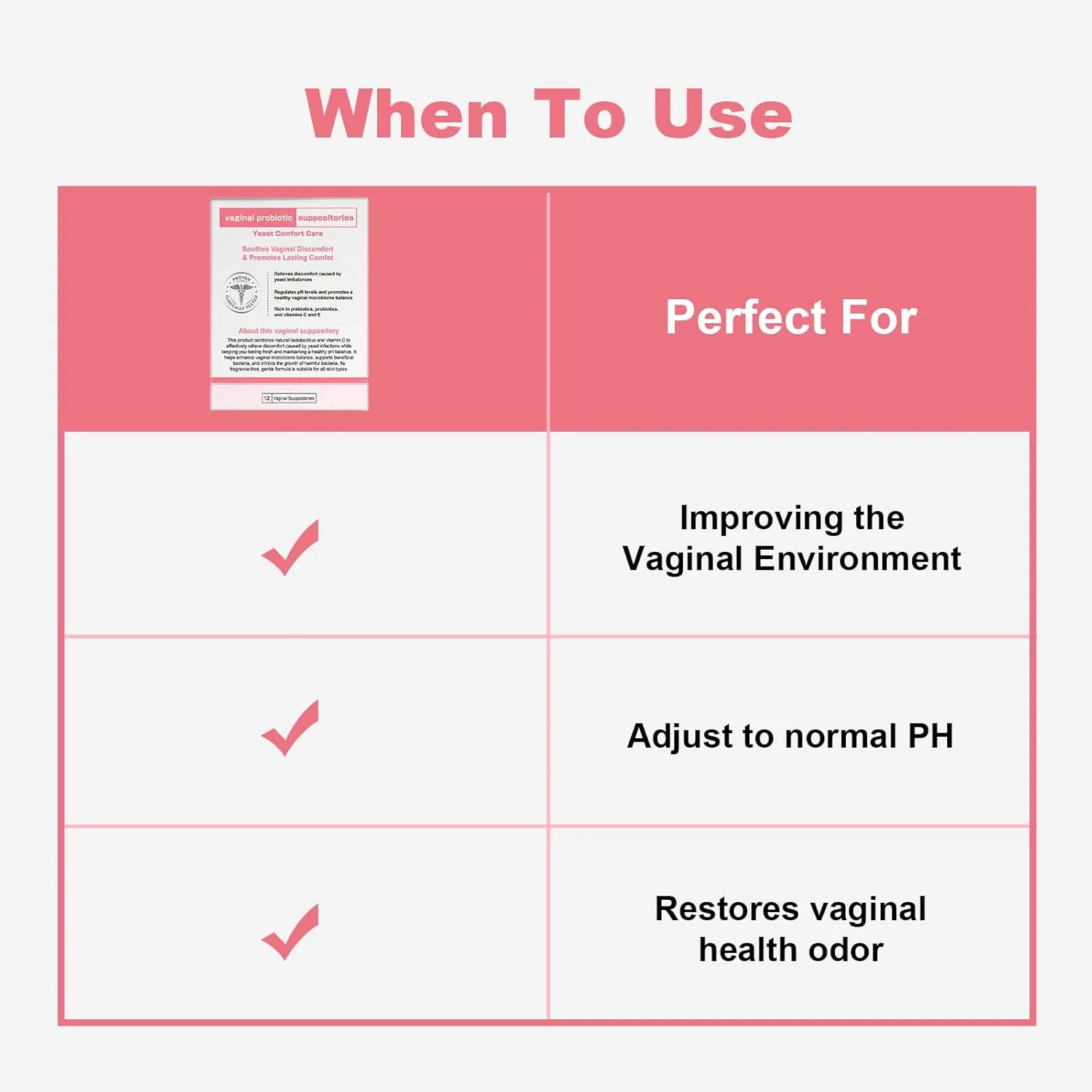 شیاف پروبیوتیک ناهید، شیاف اسید هیالورونیک، مرطوب کننده، تعادل PH، بازگرداندن سلامت، درمان تسکین دهنده (12 عدد)