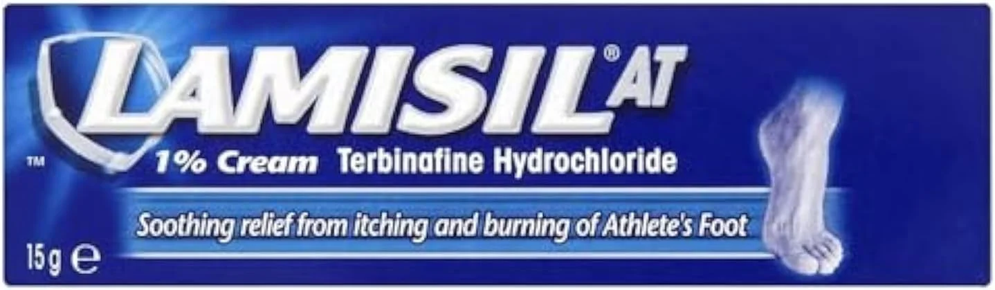کرم لامیزیل ضد قارچ برای عفونت های قارچی پوست مانند پای ورزشکاران (تینه آ پدیس) 15 گرم