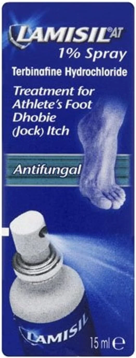 اسپری 1% لامیزیل برای پای ورزشکاران، 15 میلی لیتر