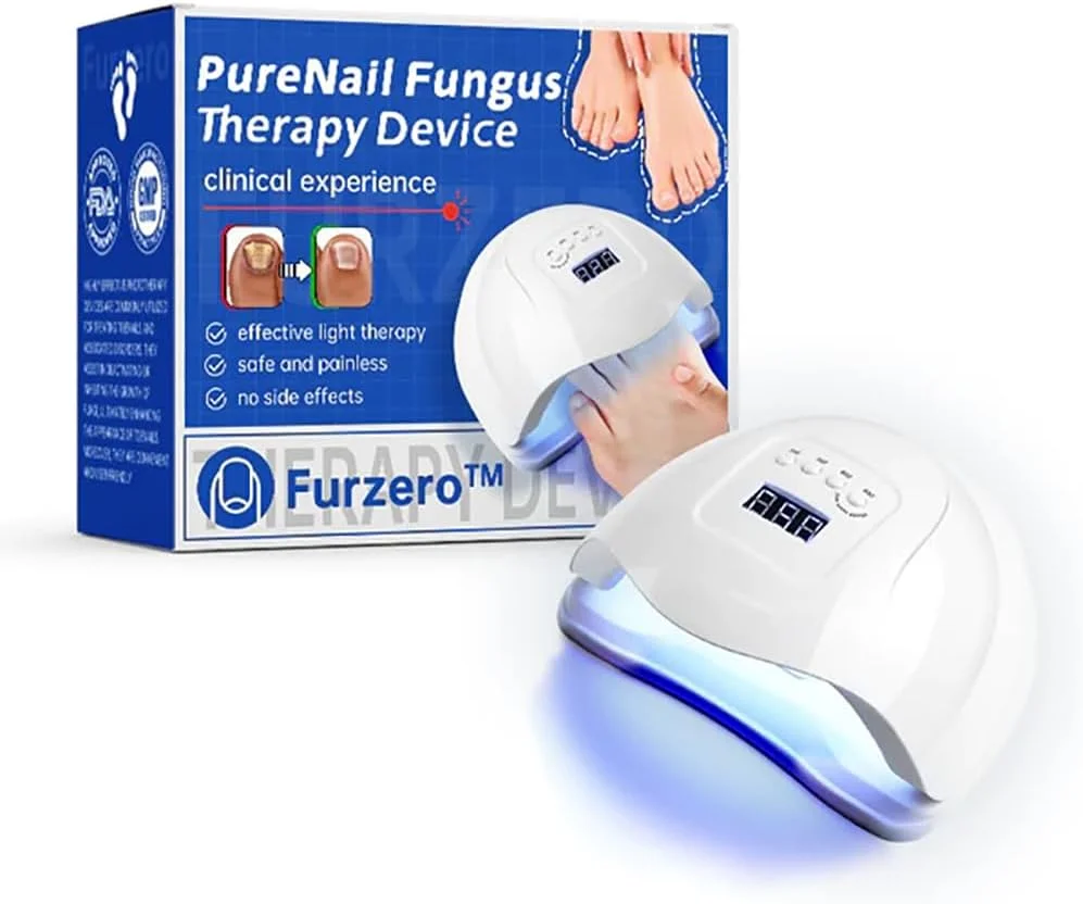 دستگاه لیزر تراپی قارچ ناخن Purenail Furzero، دستگاه نور درمانی ناخن قارچی، دستگاه نور درمانی با راندمان بالا برای بیماری های ناخن پا