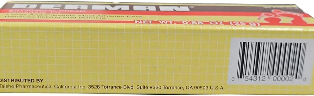 کرم ضد قارچ درمان برای درمان پای ورزشکاران (بسته 3 عددی (25 گرمی))