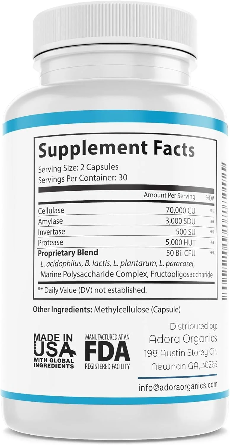 ناخن های شفاف - قدرت اضافی - مهار کننده قارچ پروبیوتیک - 50 میلیارد CFU