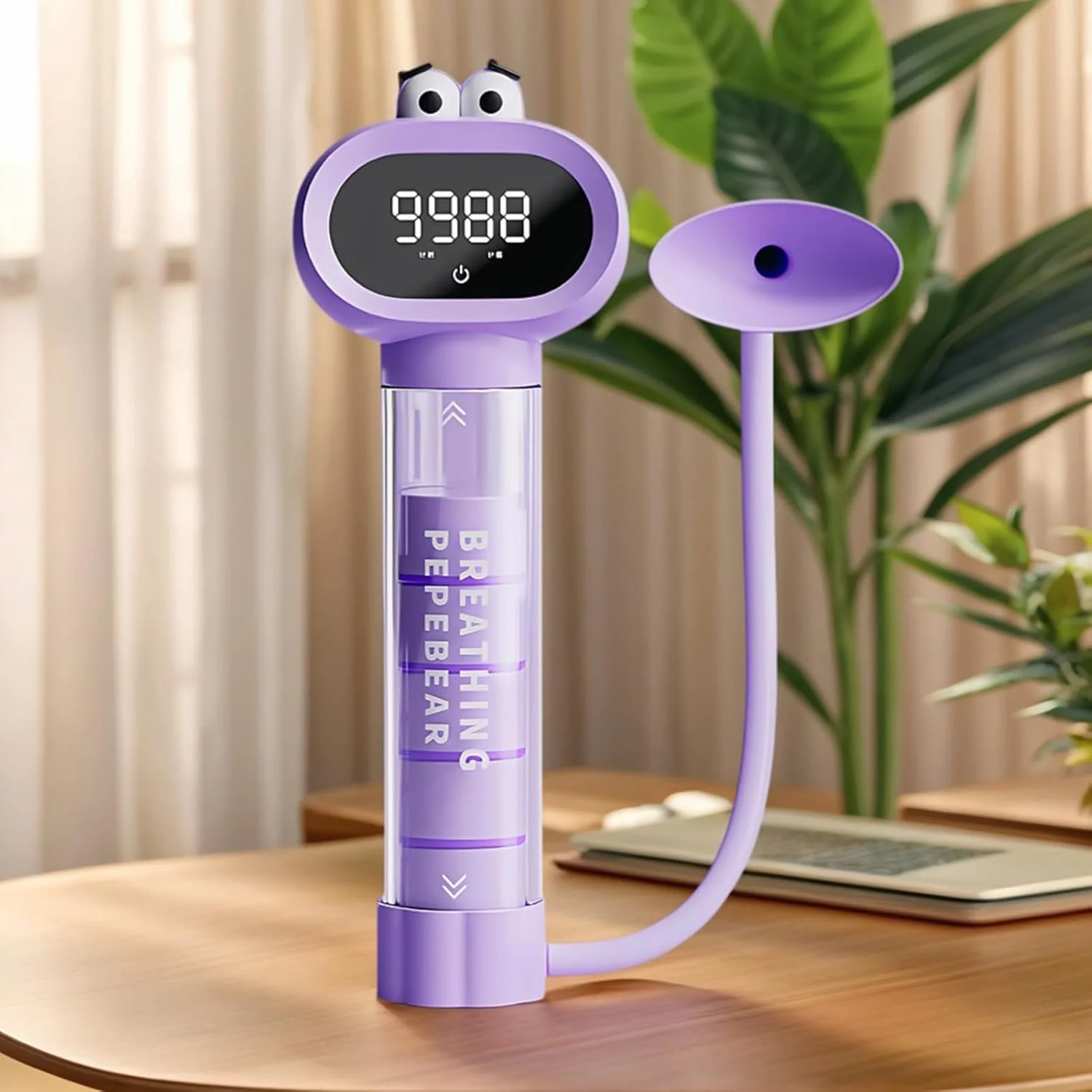 دستگاه تمرین تنفسی - تجهیزات تمرین تنفس | دستگاه تمرین تنفس برای افزایش ظرفیت ریه - برای نوجوانان، پسران، کودکان، جوانان، کلاس درس، خانه، فضای باز، مدرسه، دویدن، تناسب اندام، ورزش