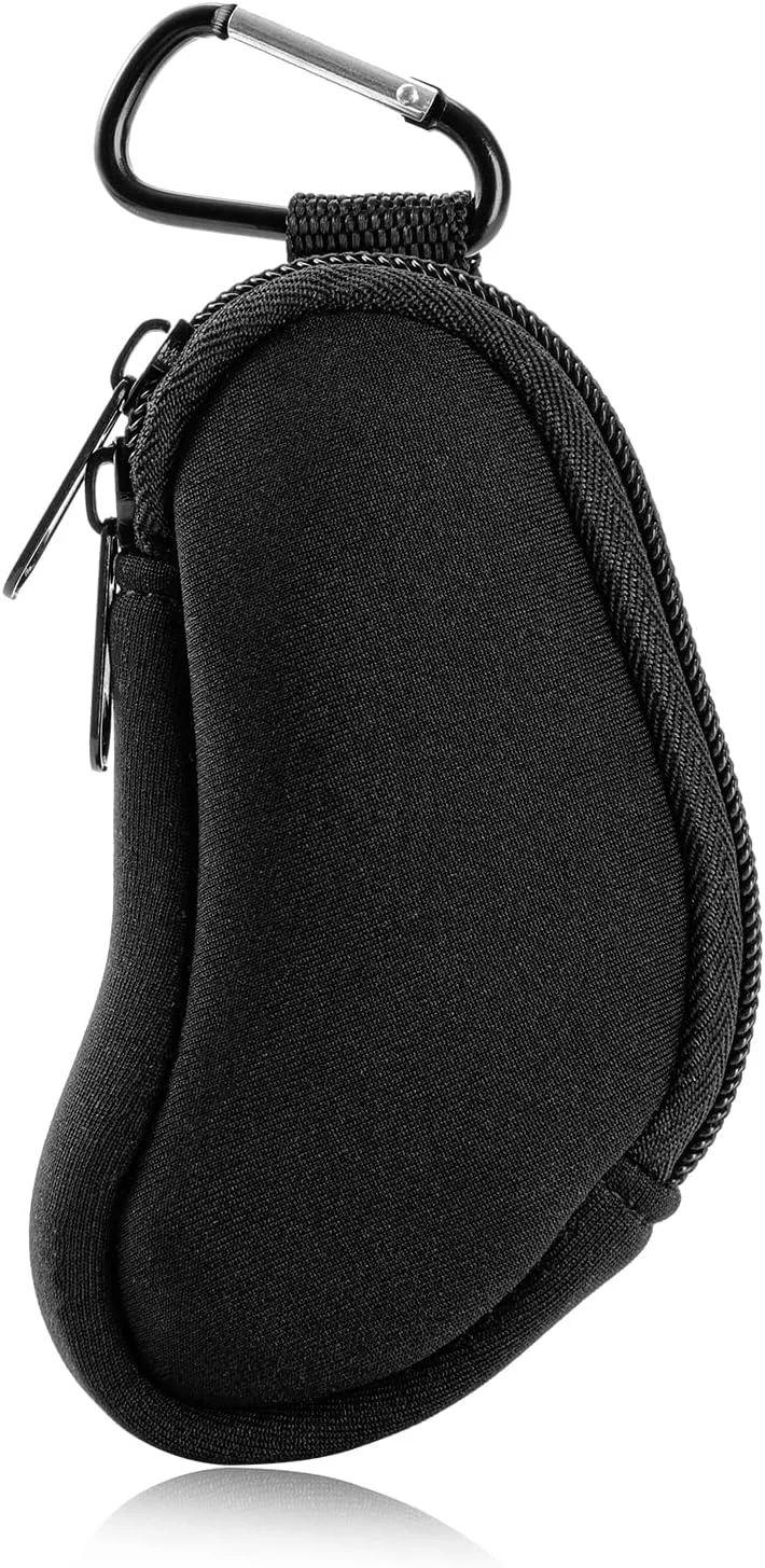 کیف محافظ و قابل حمل نگهدارنده استنشاقی نئوپرن، کیف کوچک مسافرتی برای استنشاقی های L شکل (مشکی) - استنشاقی شامل نمی شود