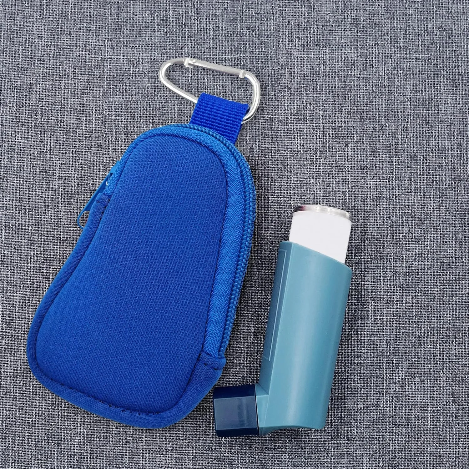 کیف نئوپرن نگهدارنده اسپری تنفسی، کیف کوچک و کاربردی برای اسپری بزرگسالان و کودکان، اسپری شامل نمی شود