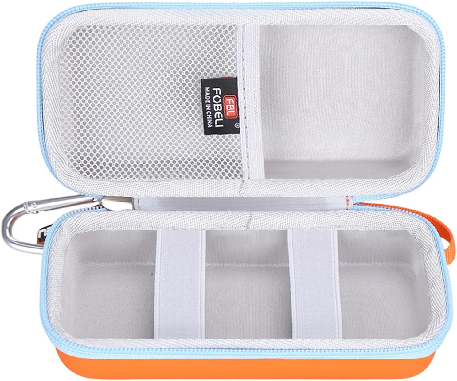 کیف نگهدارنده قابل حمل اسپری آسم FBLFOBELI، کیف مسافرتی سخت و جمع و جور سازگار با افشانه استنشاقی اپی نفرین (فقط کیف)