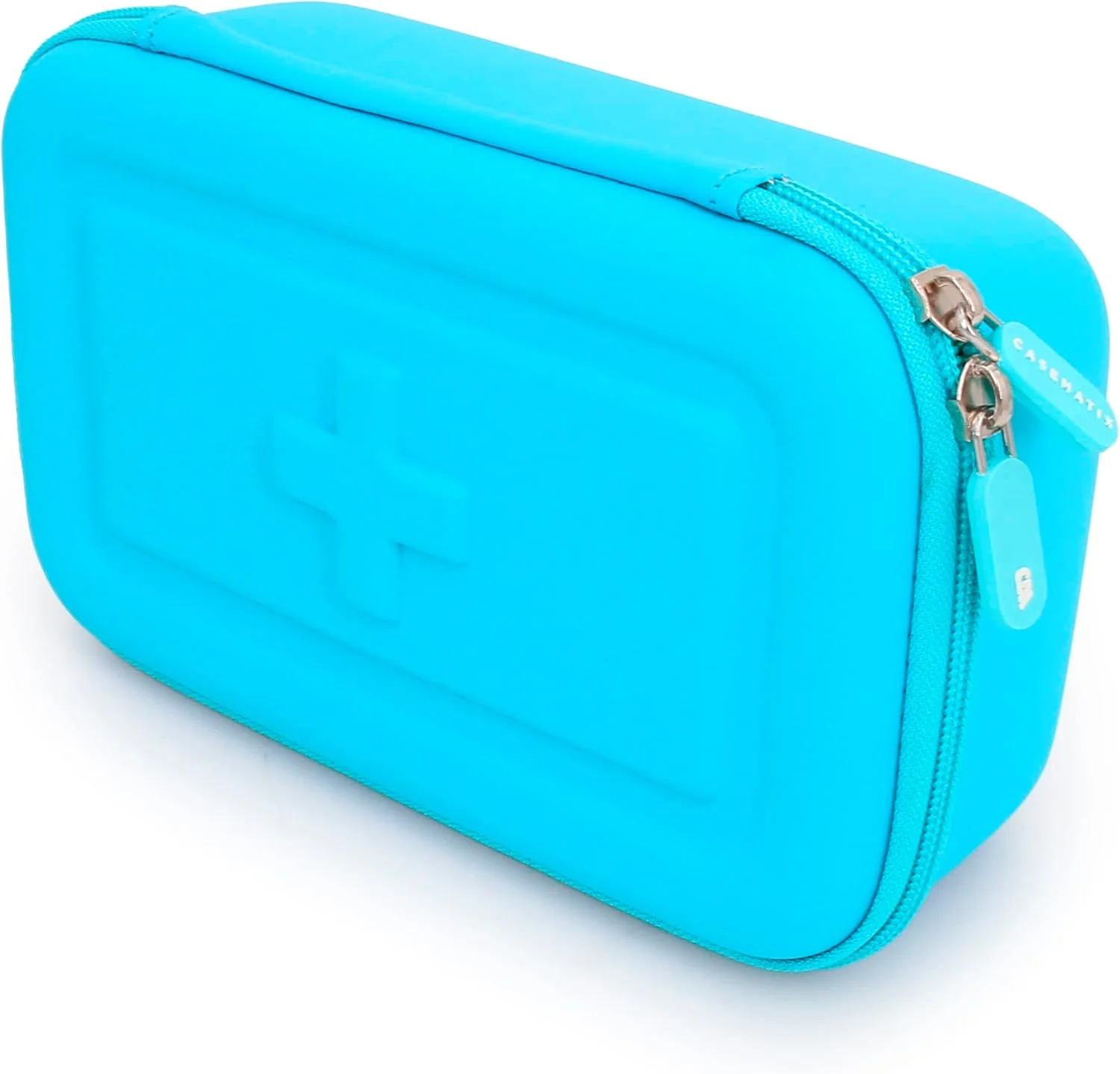 کیف حمل لوازم پزشکی CASEMATIX، مناسب برای اسپری آسم با ماسک متصل، نگهدارنده اسپری و لوازم جانبی اضافی مورد استفاده با اسپری، شامل فقط کیف فیروزه ای کیف حمل لوازم پزشکی CASEMATIX، مناسب برای اسپری آسم با ماسک متصل، نگهدارنده اسپری و لوازم جانبی اضافی مورد استفاده با اسپری، شامل فقط کیف فیروزه ای