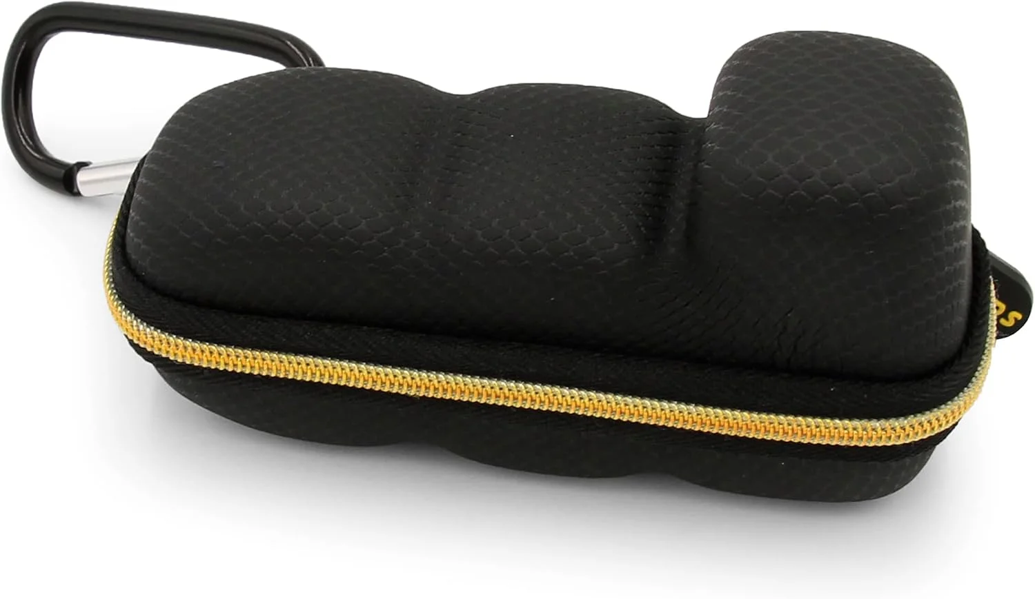 کیف حمل دستگاه تنفسی CASEMATIX با بند گردنی و گیره کارابین، نگهدارنده دستگاه تنفسی با اندازه بزرگتر مناسب برای دستگاه‌های استاندارد و جدید تا 10 سانتی‌متر - فقط شامل کیف دستگاه تنفسی