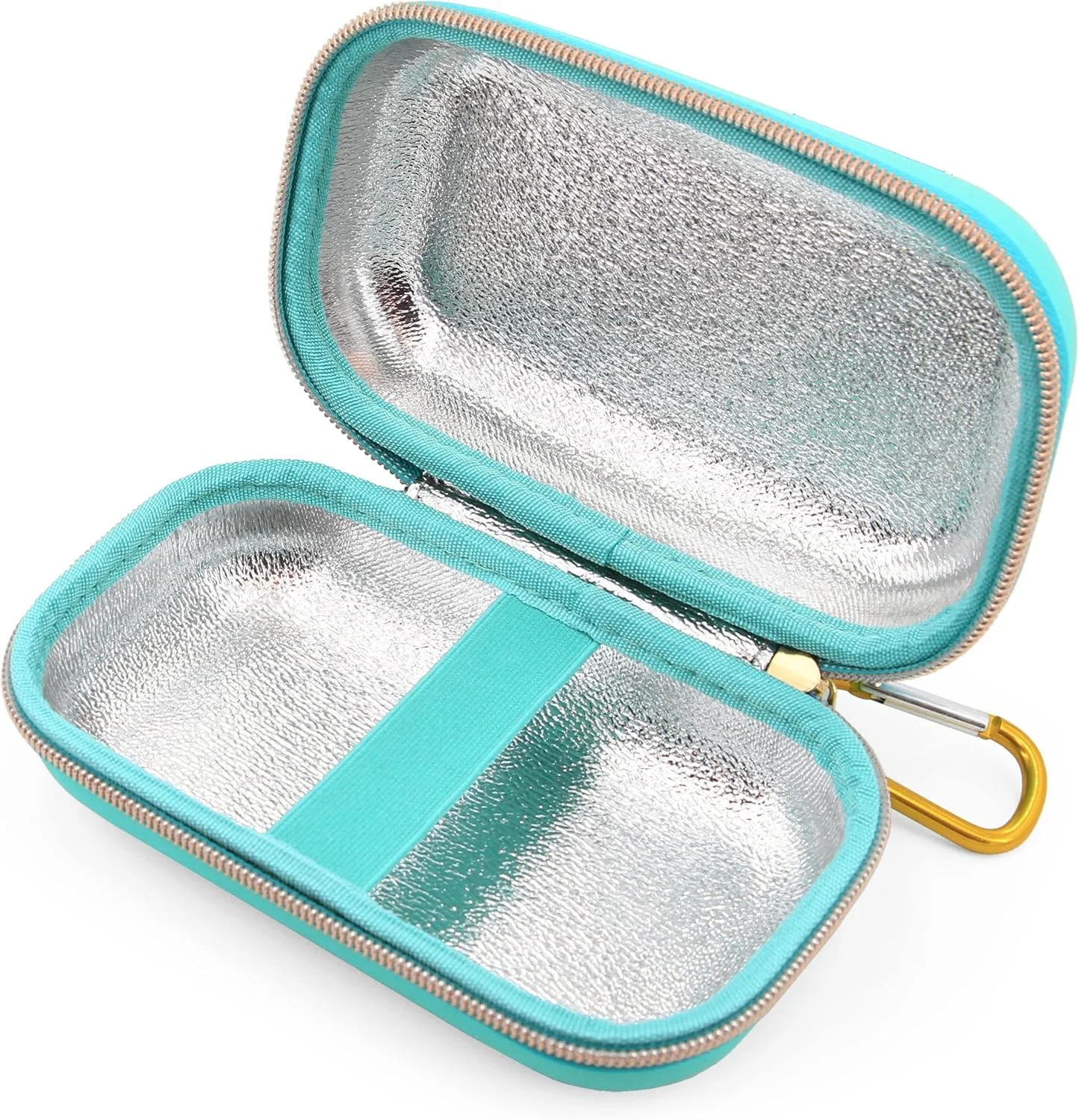 کیف محافظ حمل اینهالر CASEMATIX مناسب برای اسپیسر اینهالر بزرگسالان، ماسک ها، نگهدارنده اینهالر و موارد دیگر - اندازه جمع و جور مناسب برای حداکثر 6.25 اینچ، فقط شامل کیف اینهالر است