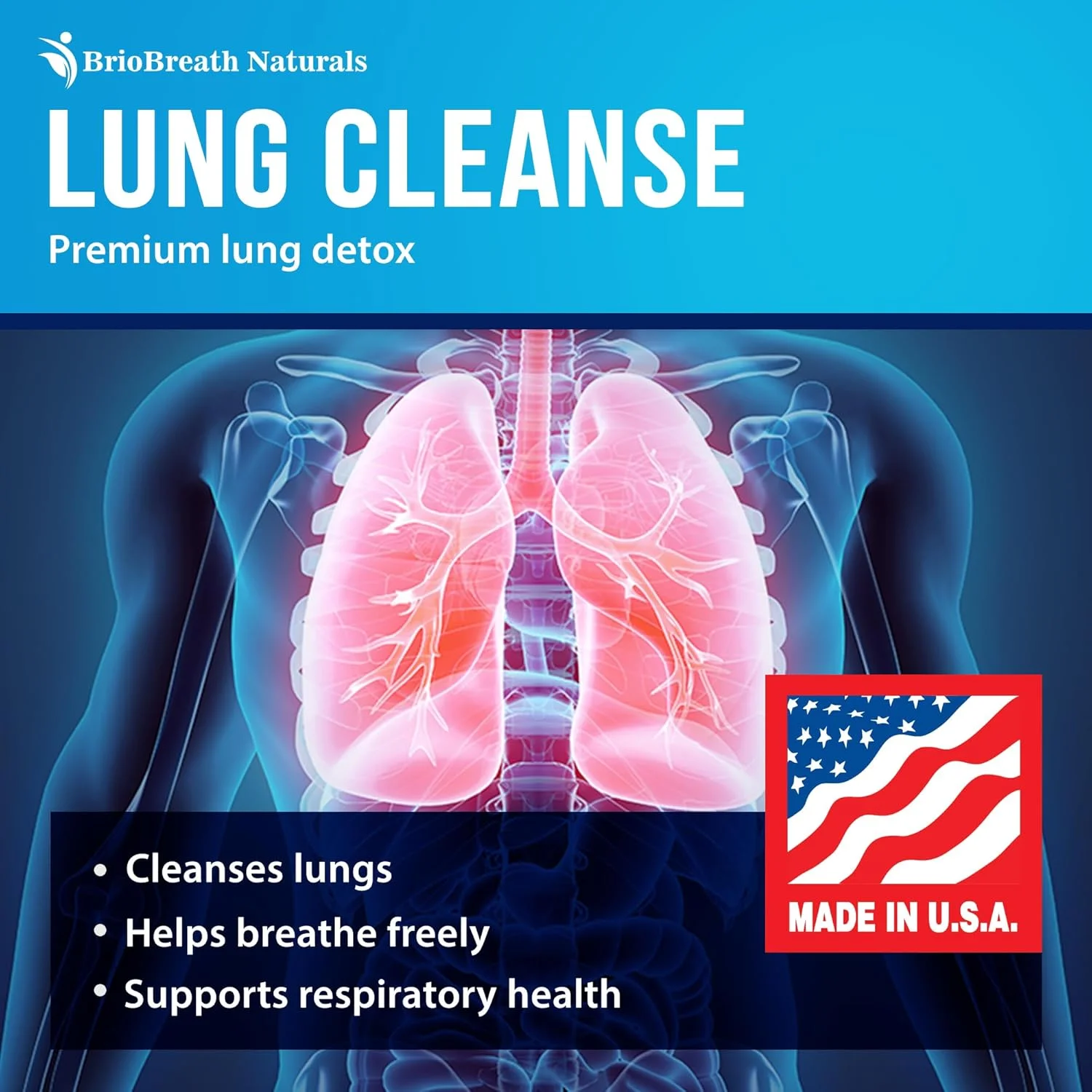 کپسول های پشتیبانی از ریه بریو برث نچرالز - مکمل پاکسازی و سم زدایی ریه - ساخت آمریکا - سیستم تنفسی؛ پاک کننده مخاط - مکمل گیاهی برای سم زدایی ریه؛ پشتیبانی تنفسی - 60 کپسول کپسول های پشتیبانی از ریه بریو برث نچرالز - مکمل پاکسازی و سم زدایی ریه - ساخت آمریکا - سیستم تنفسی؛ پاک کننده مخاط - مکمل گیاهی برای سم زدایی ریه؛ پشتیبانی تنفسی - 60 کپسول