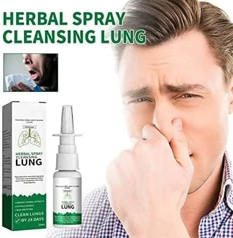 اسپری بینی گیاهی ارگانیک پاک کننده و ترمیم کننده ریه OnNature، اسپری پاک کننده گیاهی ریه، اسپری پاک کننده گیاهی سم زدای ریه، رفع گرفتگی بینی (2 عدد)