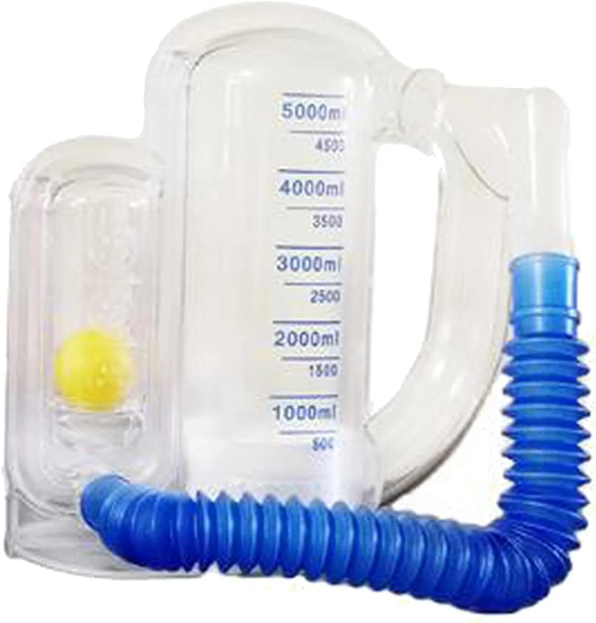 تمرین دهنده تنفس عمیق ریه | قابل شستشو و بهداشتی | سیستم اندازه گیری تنفس