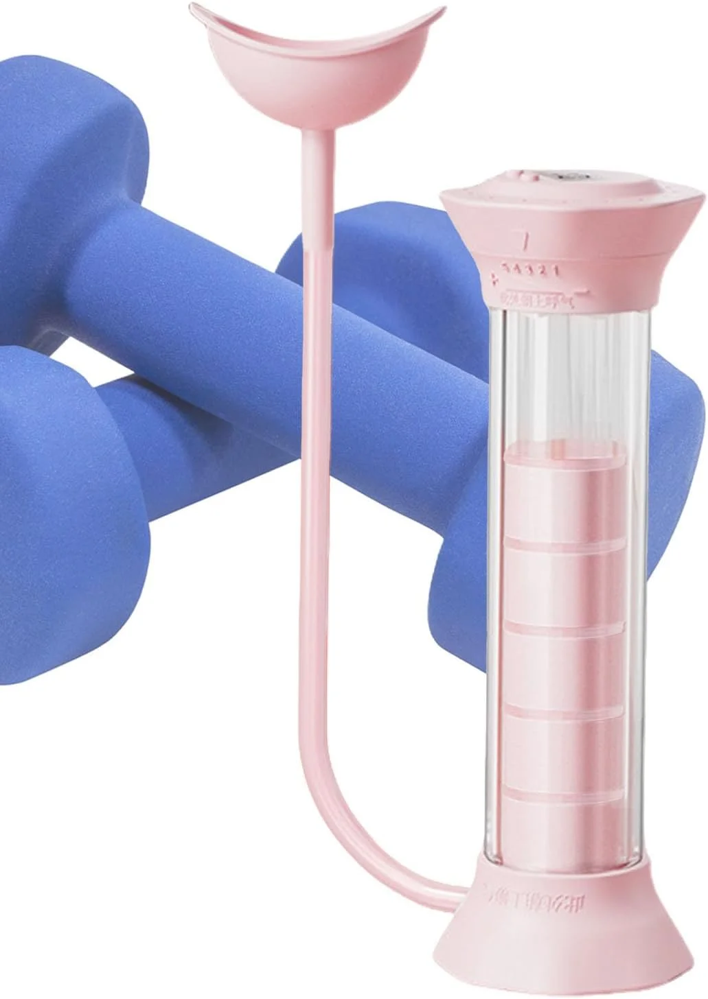 تمرین دهنده تنفس برای ریه ها | تمرین دهنده ریه با نمایشگر دیجیتال | دستگاه تمرین برای ورزش های هوازی خانگی، رقص، ورزش های فضای باز، دویدن، آواز خواندن، غواصی و تناسب اندام