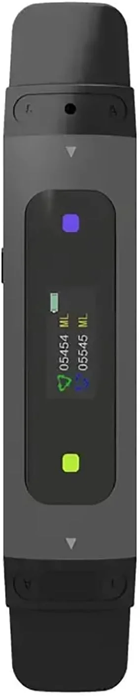 تمرین دهنده تنفسی الکترونیکی با 3 دهانی و صفحه نمایش، سه مقاومت قابل تنظیم و بهبود شدت تنفس، ایده آل برای سالمندان و افراد سیگاری