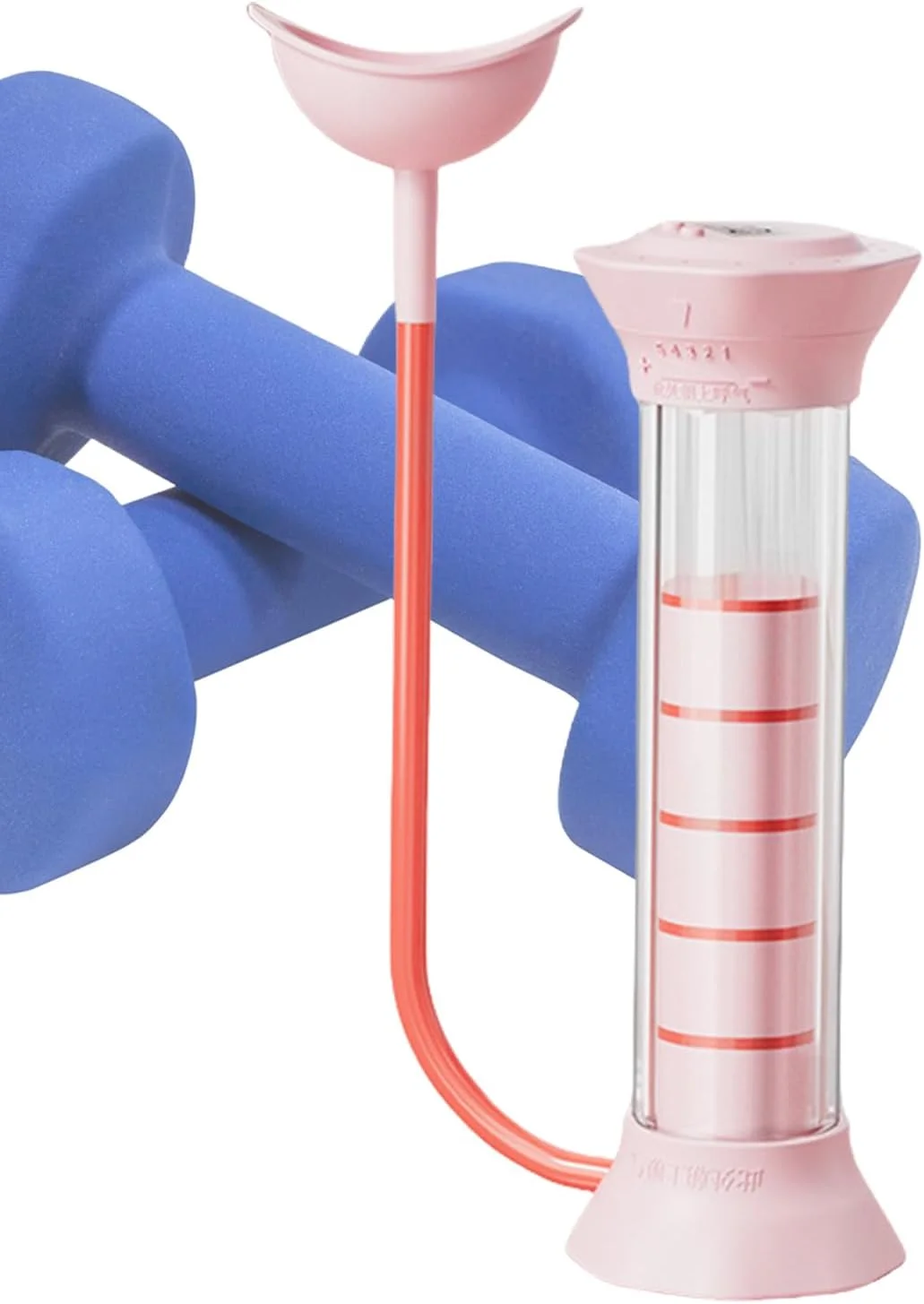 دمبل تمرین تنفسی | تمرین دهنده ریه با نمایشگر دیجیتال | تجهیزات ورزشی برای تمرینات آمادگی قلبی عروقی، دویدن، شنا، ورزش، غواصی، رقص، آواز، فضای باز و خانه