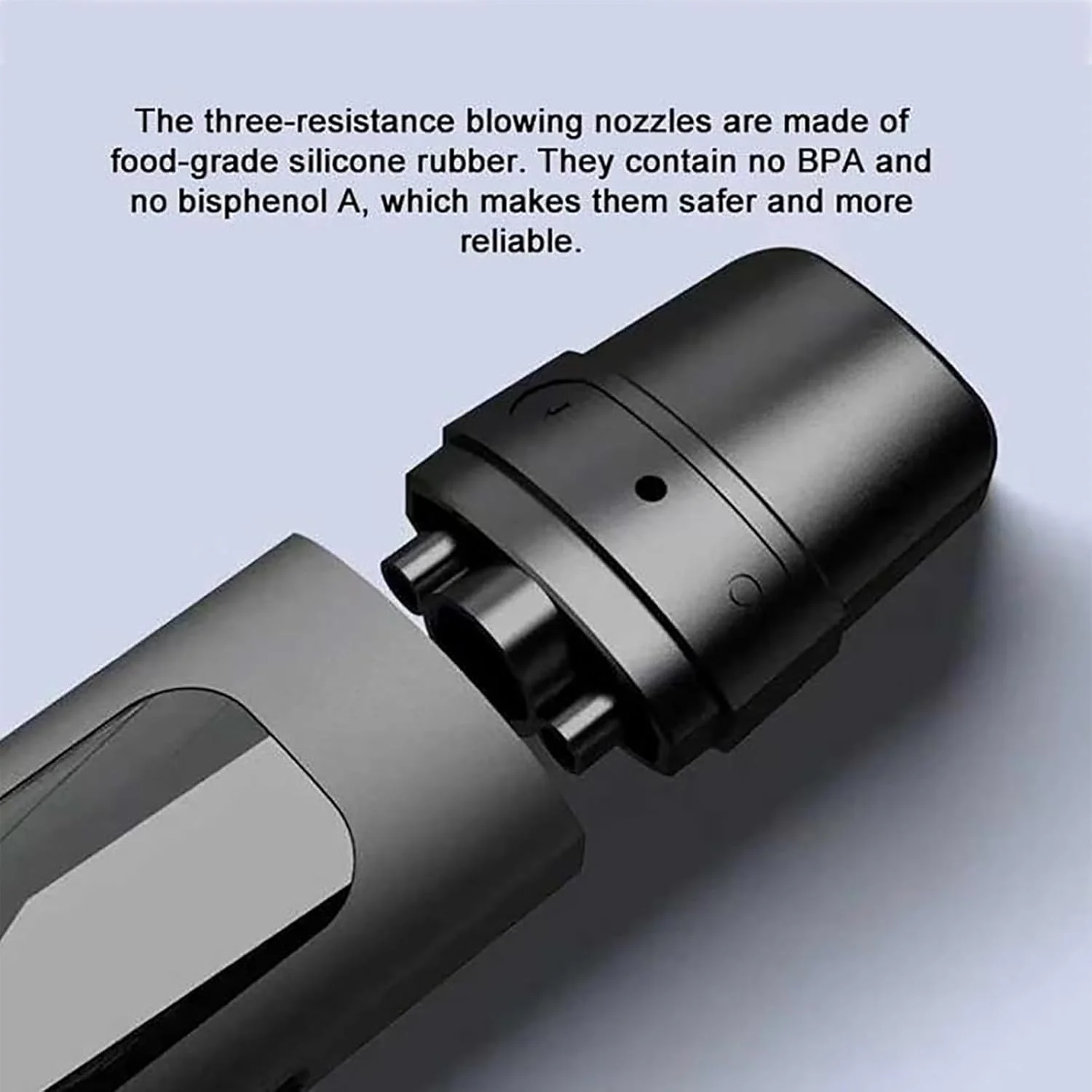 تمرین دهنده تنفسی الکترونیکی با 3 دهانی و صفحه نمایش، سه مقاومت قابل تنظیم و بهبود شدت تنفس، ایده آل برای سالمندان و افراد سیگاری