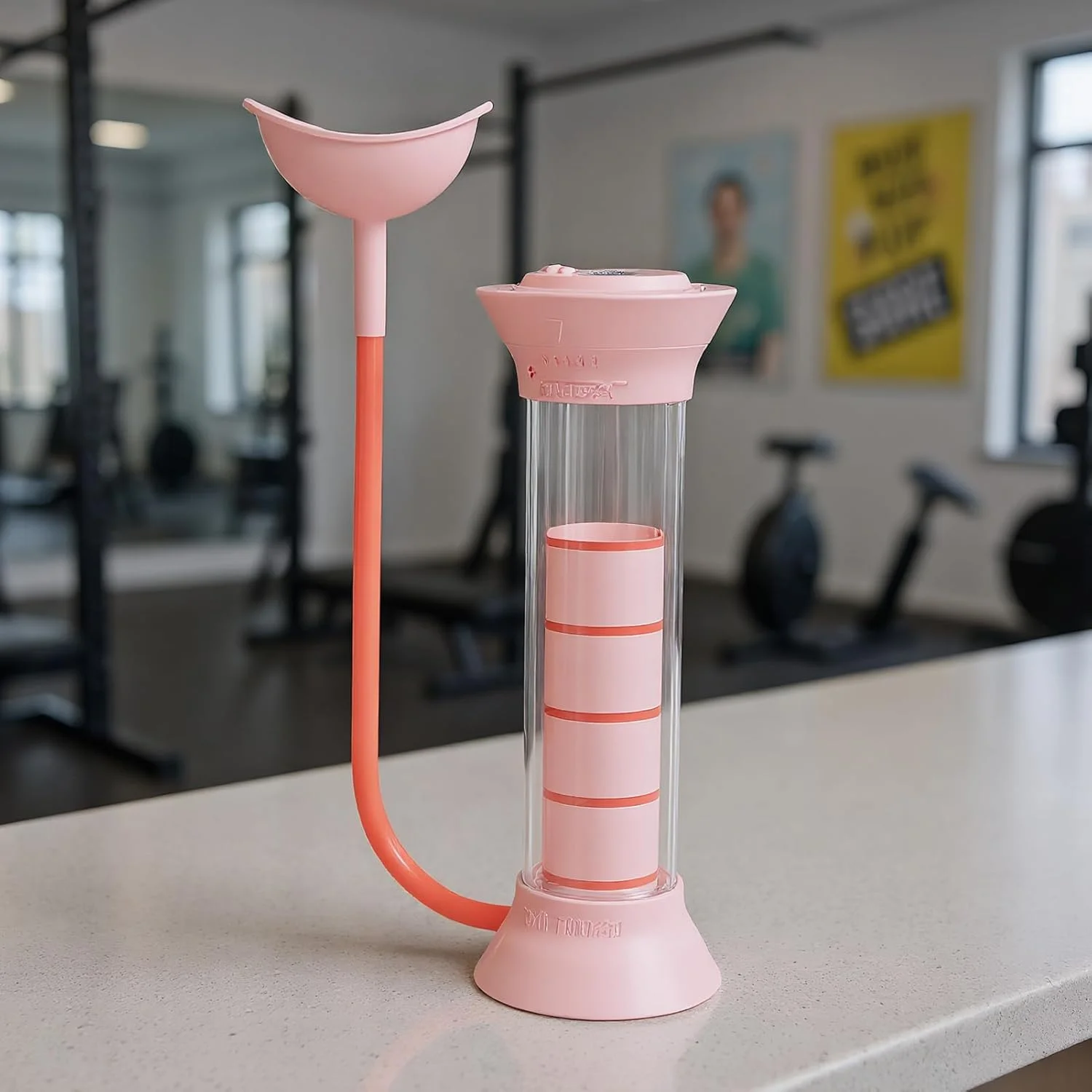 دمبل تمرین تنفسی | تمرین دهنده ریه با نمایشگر دیجیتال | تجهیزات ورزشی برای تمرینات آمادگی قلبی عروقی، دویدن، شنا، ورزش، غواصی، رقص، آواز، فضای باز و خانه