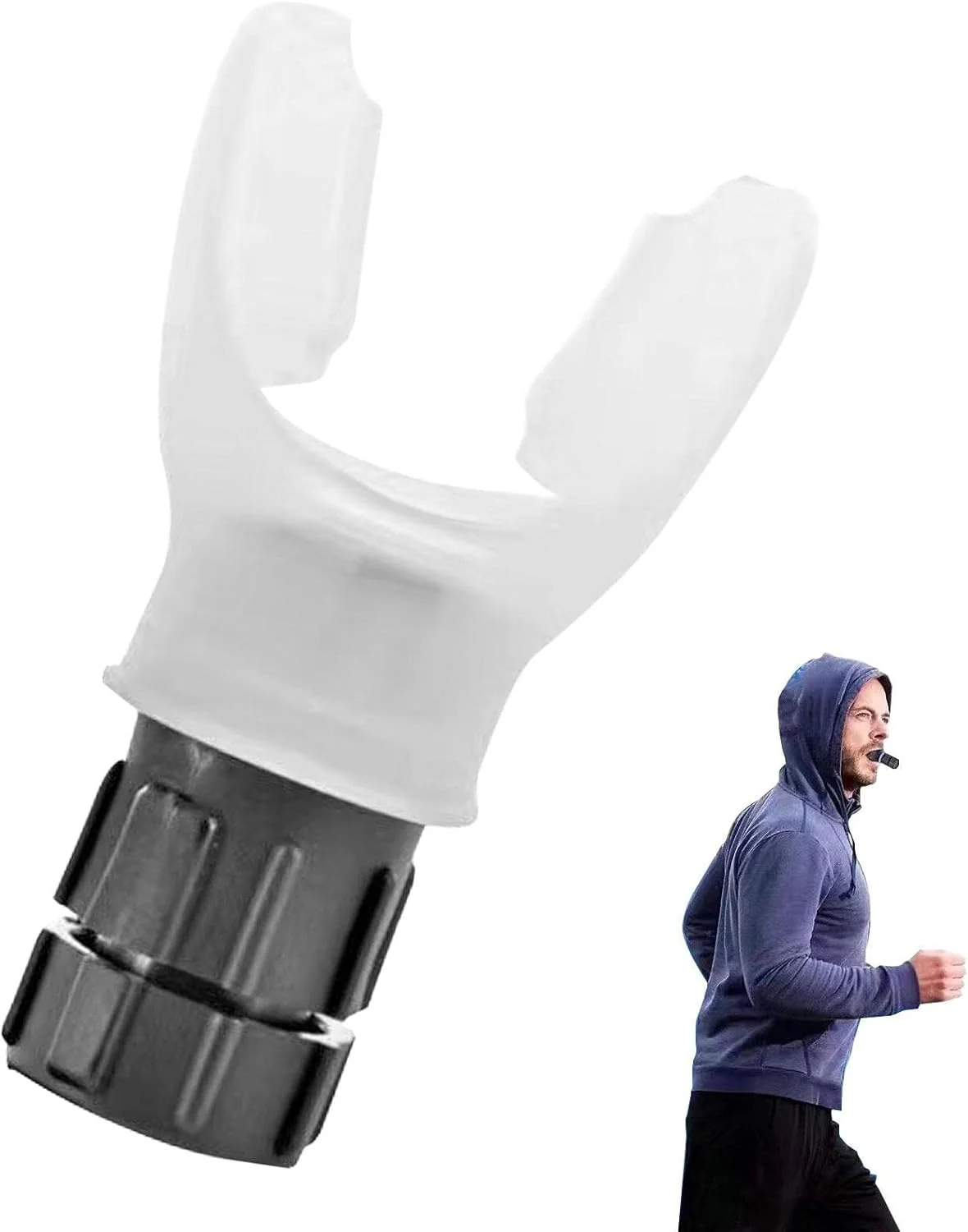 دستگاه تمرین تنفسی قابل حمل برای ریه ها، دستگاه تمرین دهنده تنفس با مقاومت قابل تنظیم برای بهبود ظرفیت ریه