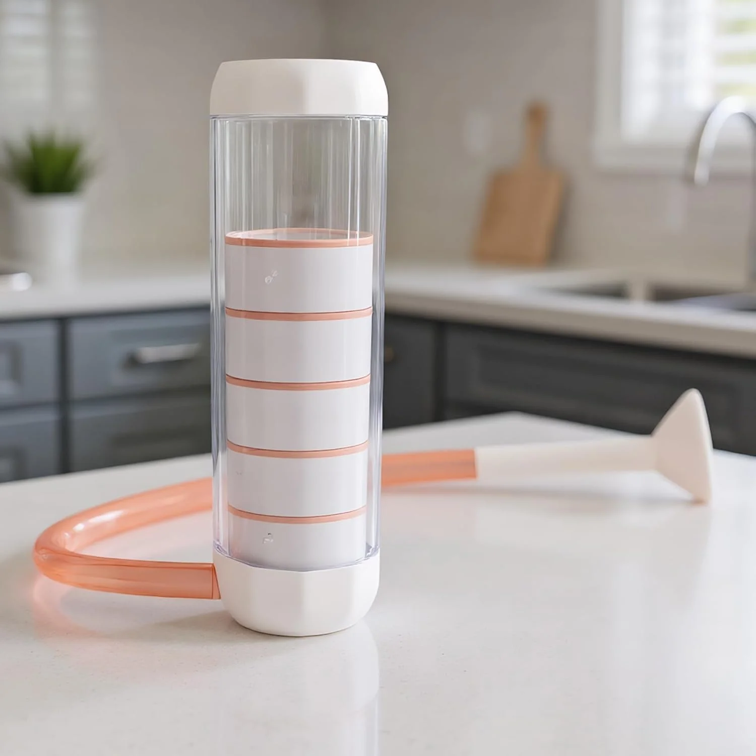 دمبل تنفسی، دستگاه تمرین تنفسی ریه - دستگاه تناسب اندام لوازم جانبی باشگاه خانگی برای تقویت عضلات مرکزی بدن، تمرین بزرگسالان، ورزش، مسافرت در فضای باز