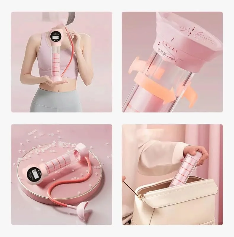 دمبل تنفسی، دمبل تمرین مقاومت تنفسی طرح سر پاندا، دمبل تمرین ظرفیت تنفس شکمی برای لاغری شکم