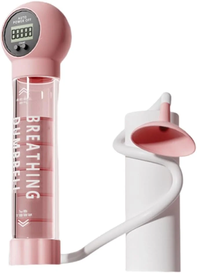 تمرین دهنده تنفسی قابل تنظیم ظرفیت ریه برای بزرگسالان و ورزشکاران، تجهیزات ورزشی خانگی و مسافرتی