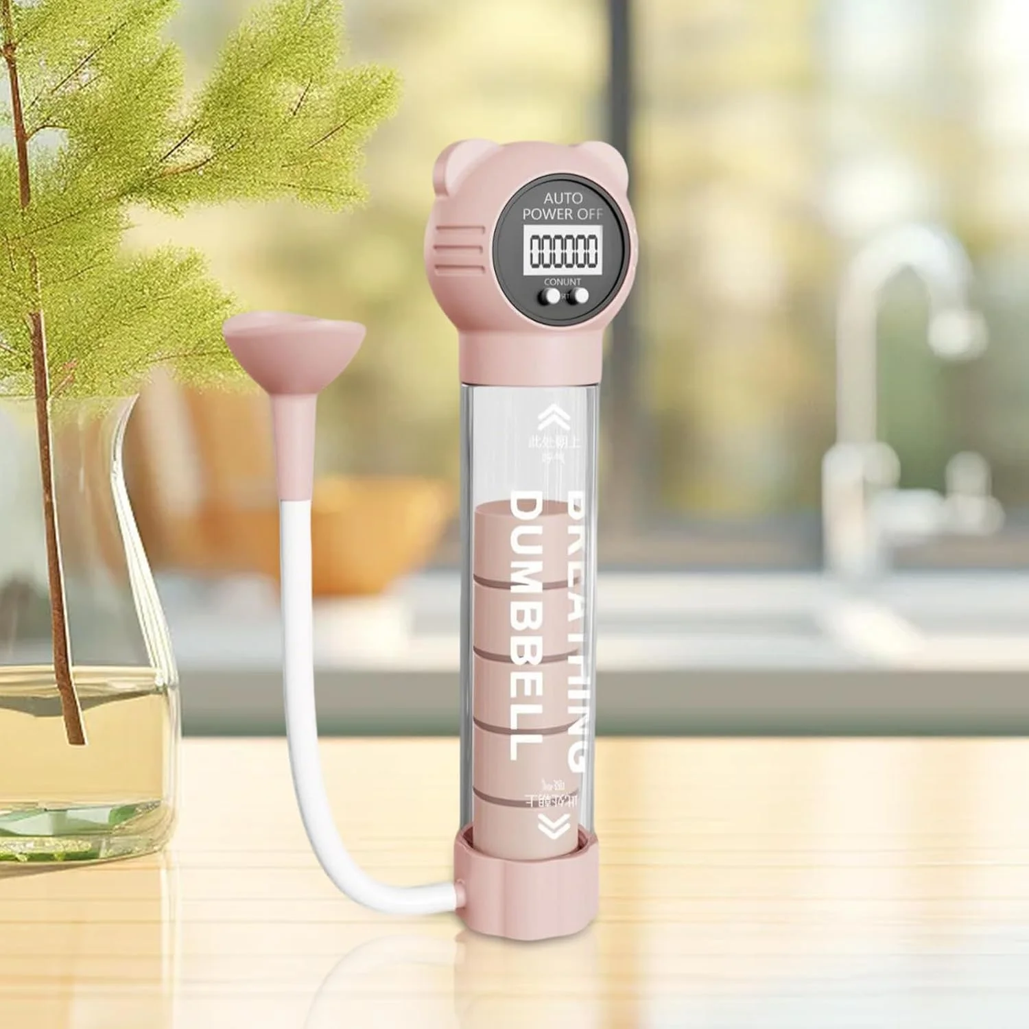 تمرین دهنده تنفس - ابزار چند منظوره قابل حمل برای ورزش در خانه، باشگاه، تقویت عضلات صورت، مناسب برای آقایان و بانوان