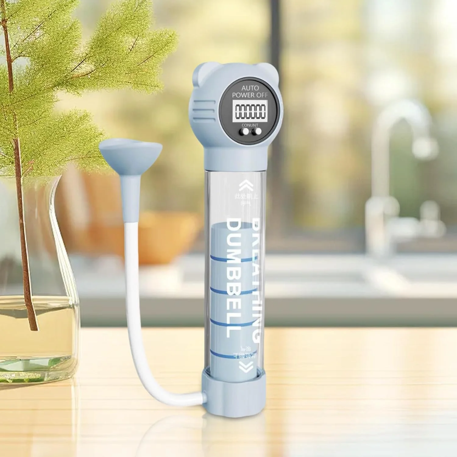 ابزار تمرین تنفسی - تمرین دهنده تنفس عمیق - تجهیزات ابزار قابل حمل چند منظوره برای تمرین قدرت زنان، تناسب اندام عضلات صورت، باشگاه، خانه، مردان