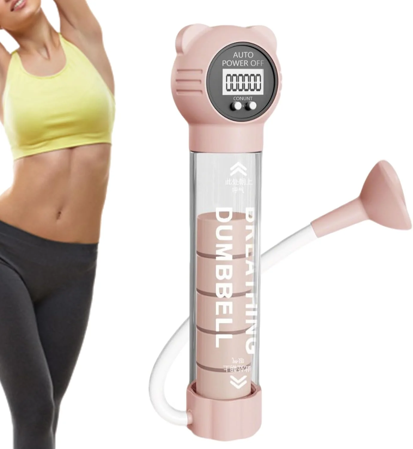 ابزار تمرین تنفسی | تجهیزات تمرین تنفسی چند منظوره قابل حمل برای ورزش در خانه، تناسب اندام، تقویت عضلات صورت برای مردان و زنان