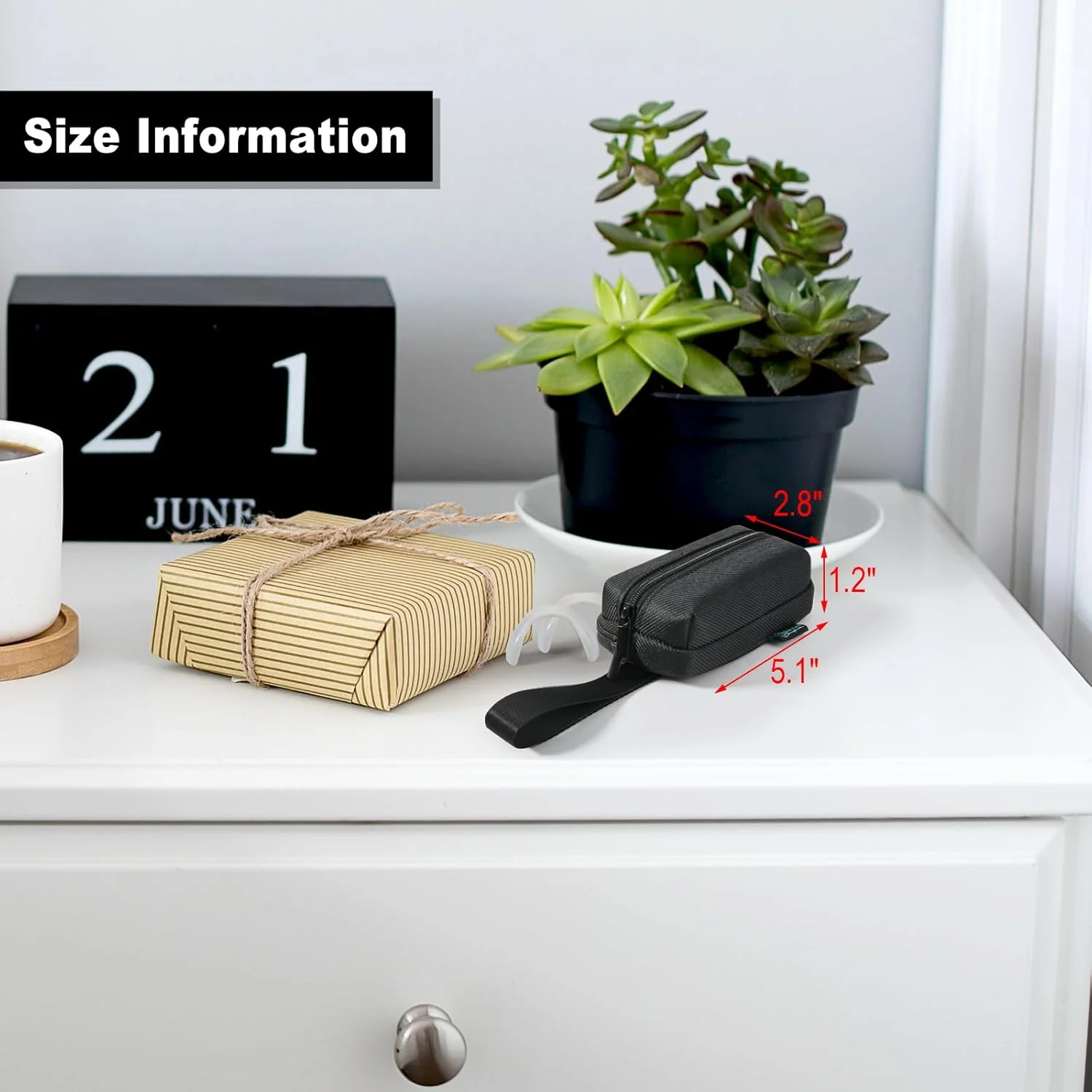 کیف حمل Beautyflier برای کیت شروع نوار بینی تنفسی، کیف مسافرتی برای نوارهای بینی تنفسی، کیف نگهداری جمع و جور برای لوازم پزشکی، عالی برای افراد خروپف کننده، مسافرت (فقط کیف)