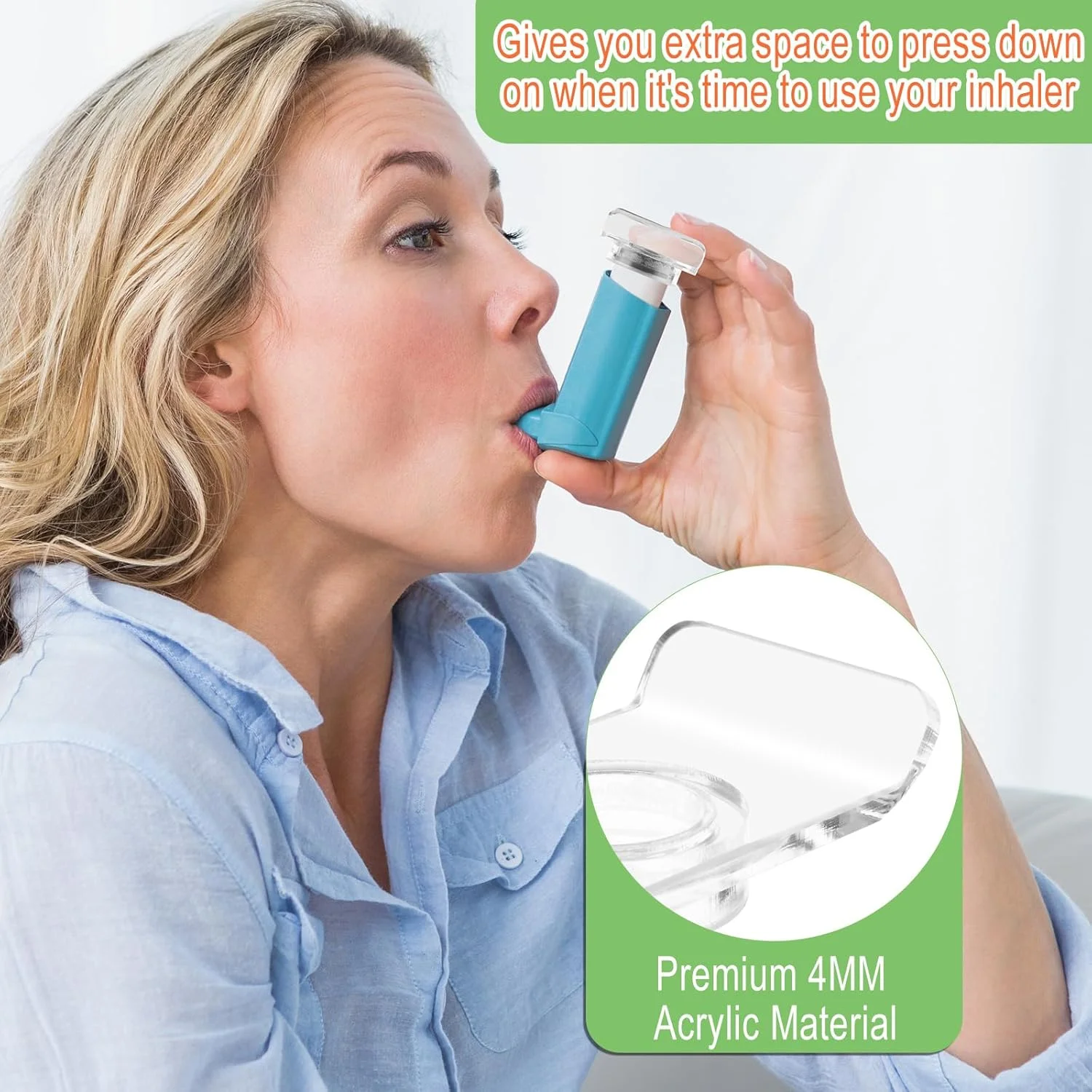 پوشش استنشاقی آسم Beautyflier، پوشش اکریلیک شفاف برای استنشاقی آسم، برای استنشاقی های Sirdupla، مناسب برای دستان کوچک سالمندان، آرتروز، فقط پوشش (1 عدد) پوشش استنشاقی آسم Beautyflier، پوشش اکریلیک شفاف برای استنشاقی آسم، برای استنشاقی های Sirdupla، مناسب برای دستان کوچک سالمندان، آرتروز، فقط پوشش (1 عدد)