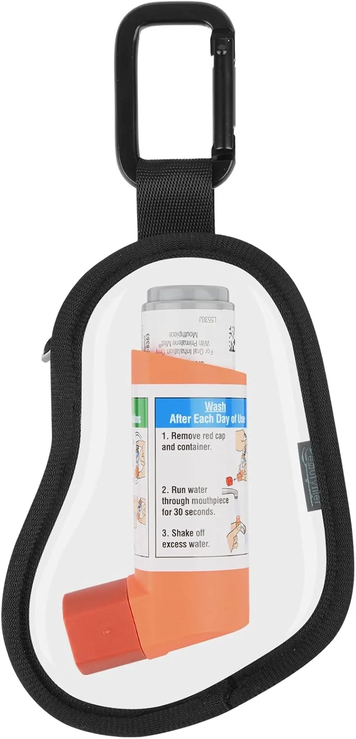 کیف کوچک قابل حمل Beautyflier برای اسپری تنفسی، مناسب بزرگسالان و کودکان (بدون اسپری)