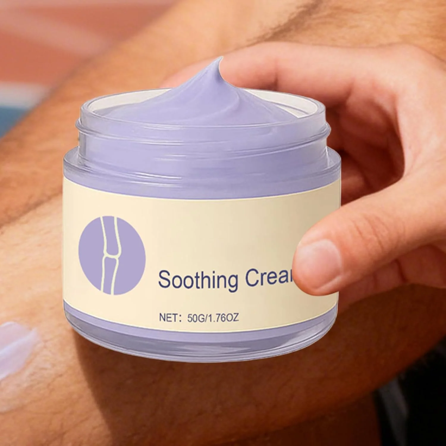 کرم تسکین دهنده پا | پماد رفع ناراحتی استخوان 50 میلی لیتر - کرم تسکین دهنده کمر | برای گردن، پا، شانه، مچ دست، ساق پا، زانو، زنان، مردان، سالمندان، ورزشکاران، منزل، مسافرت، تمرینات ورزشی