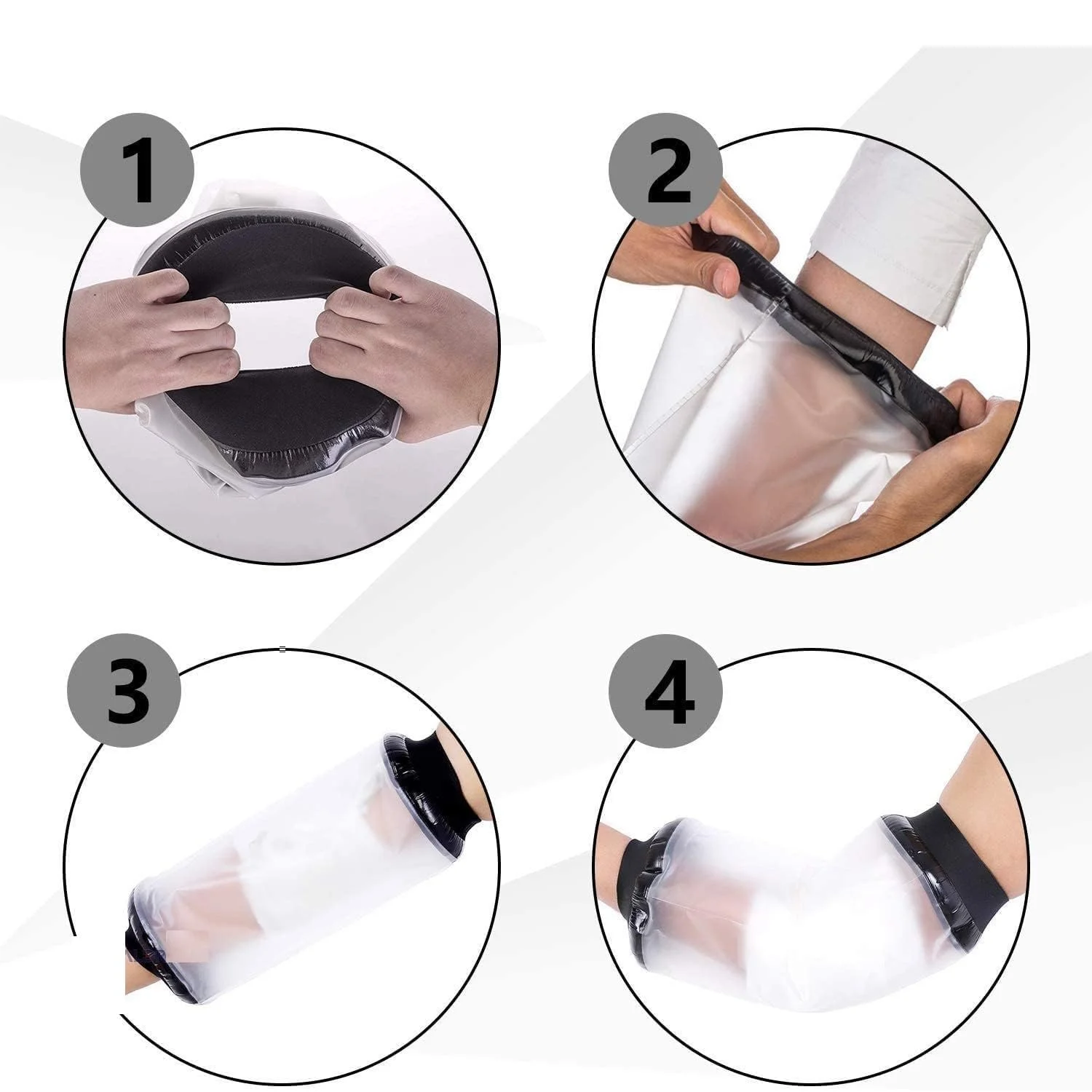 محافظ آرنج ضدآب و قابل استفاده مجدد برای دوش و حمام