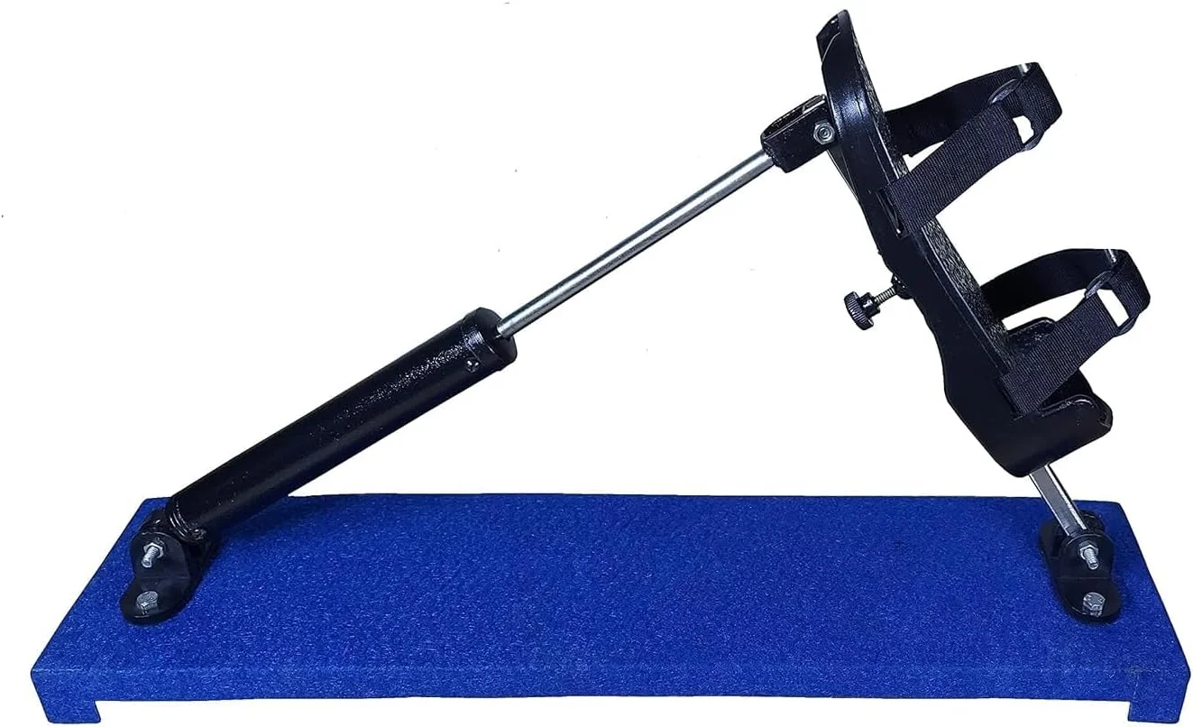 دستگاه فیزیوتراپی کشش پاشنه پا با پایه چوبی، سفید