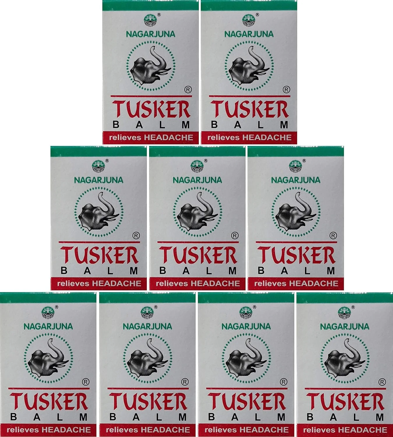 مسکن قوی ناگارچونا تاسکر (بسته 9 عددی x 10 گرمی)