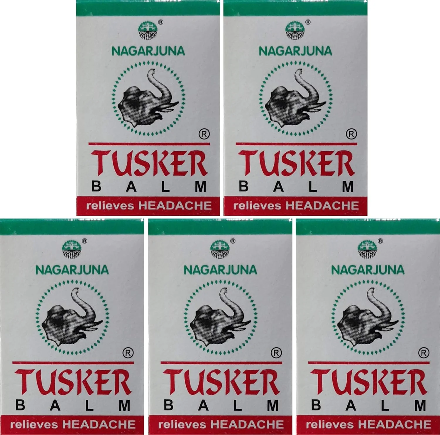 مرهم تسکر ناگاراجونا (بسته 5 عددی x 10 گرمی)