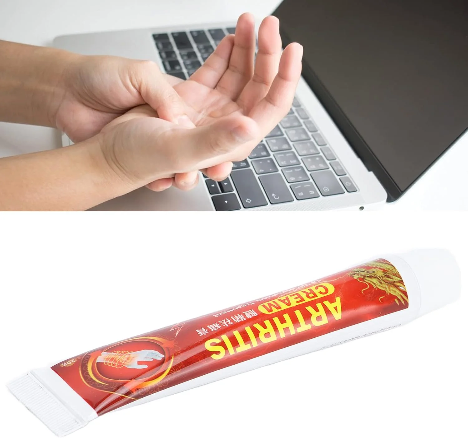 کرم تسکین درد عضلانی، کرم بدن پمادی، کرم تسکین دهنده پوست، پماد تسکین دهنده درد عضلانی برای انگشت مچ دست مچ پا 20 گرم