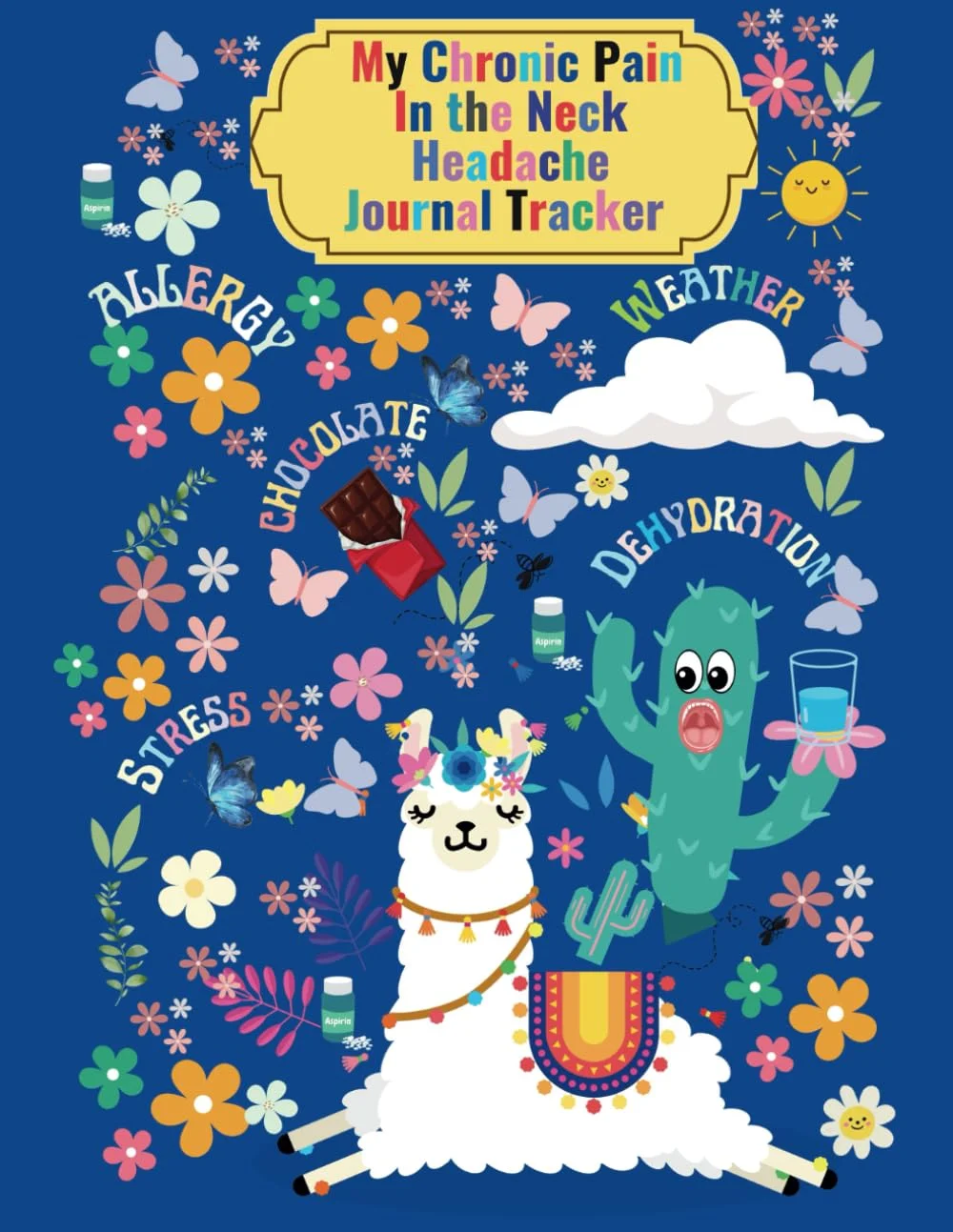 دفترچه ثبت سردرد و گردن درد مزمن من: دفترچه یادداشت میگرن با راهنما