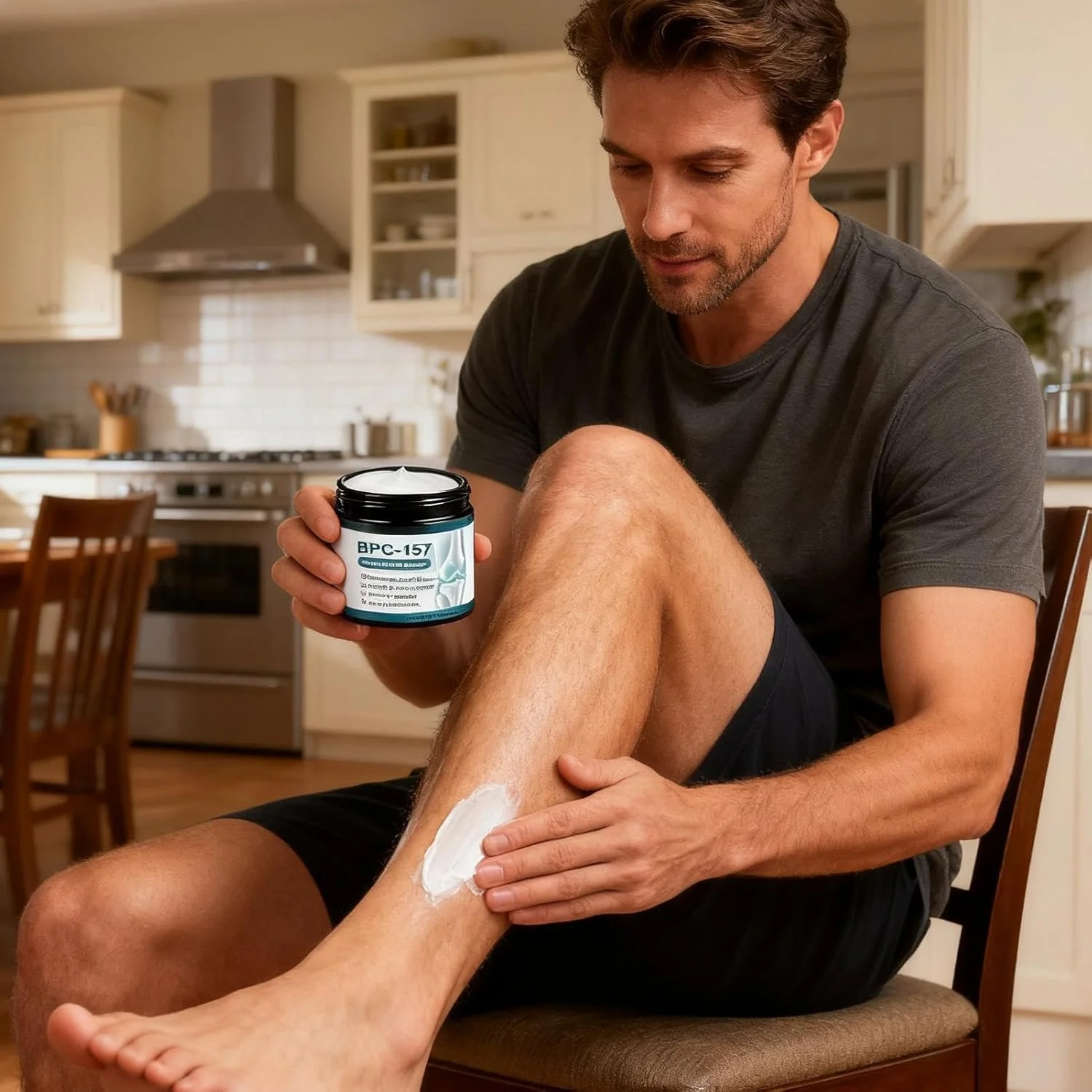 کرم ماساژ پا، عامل مغذی و تسکین دهنده ملایم و ماندگار، کرم مراقبت از عضلات و مفاصل، برای مادربزرگ، پدربزرگ، بزرگسالان، خانواده