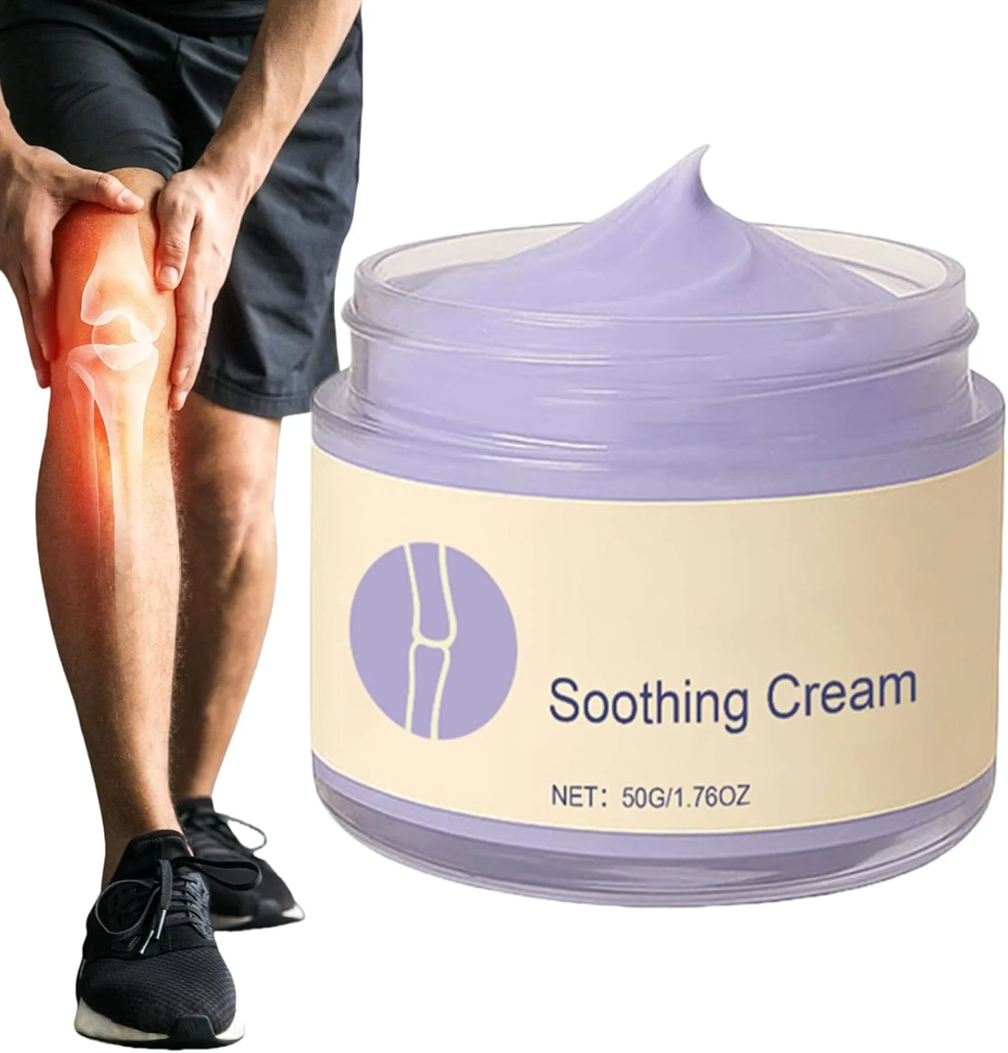 کرم تسکین دهنده کمر - بالم مراقبت از استخوان 50 میلی لیتر | کرم تسکین دهنده کمر - برای گردن، پا، شانه، مچ دست، ساق پا، زانو، زنان، مردان، سالمندان، ورزشکاران، منزل، مسافرت، تمرینات ورزشی